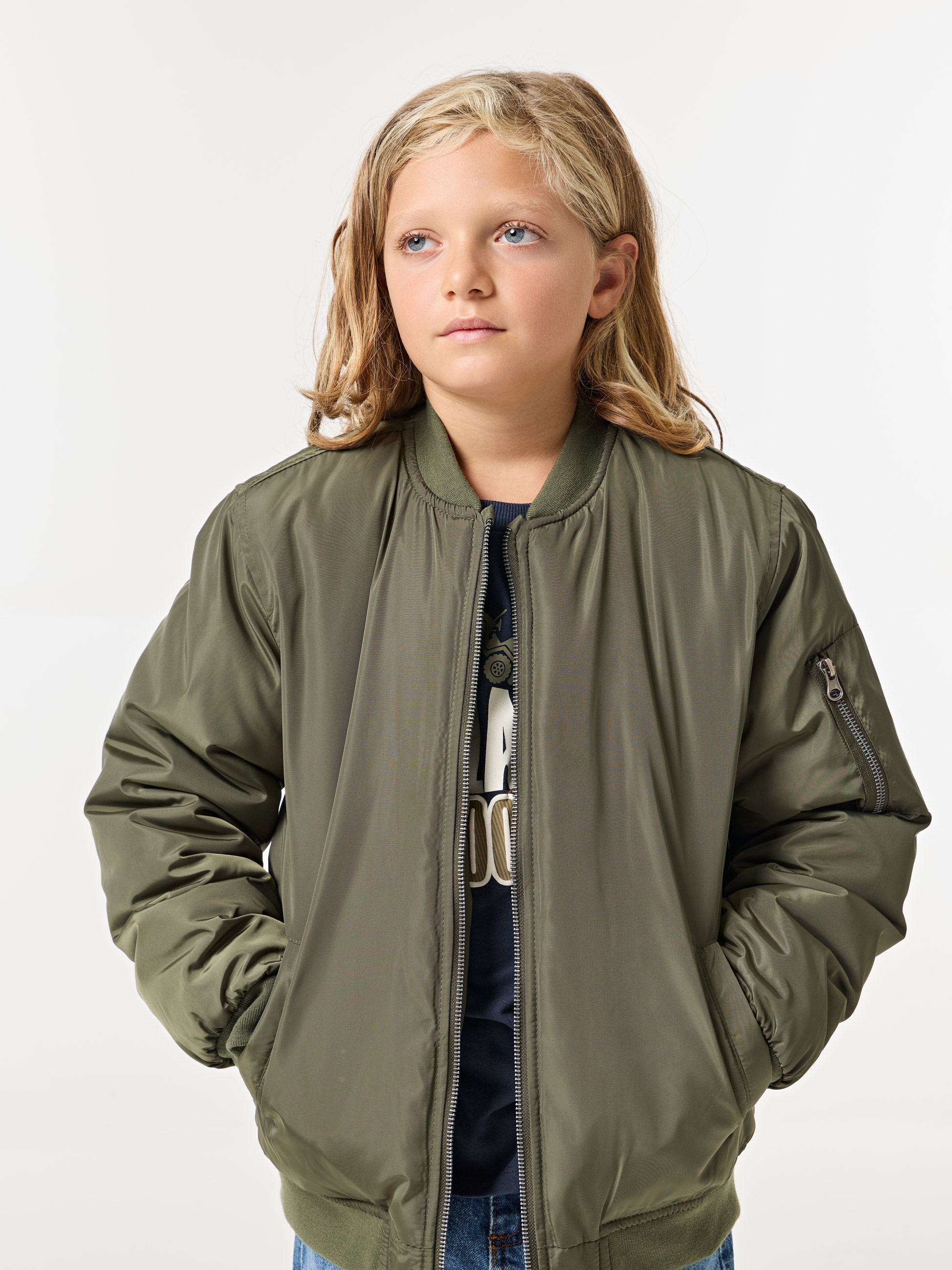 Blusão estilo bomber