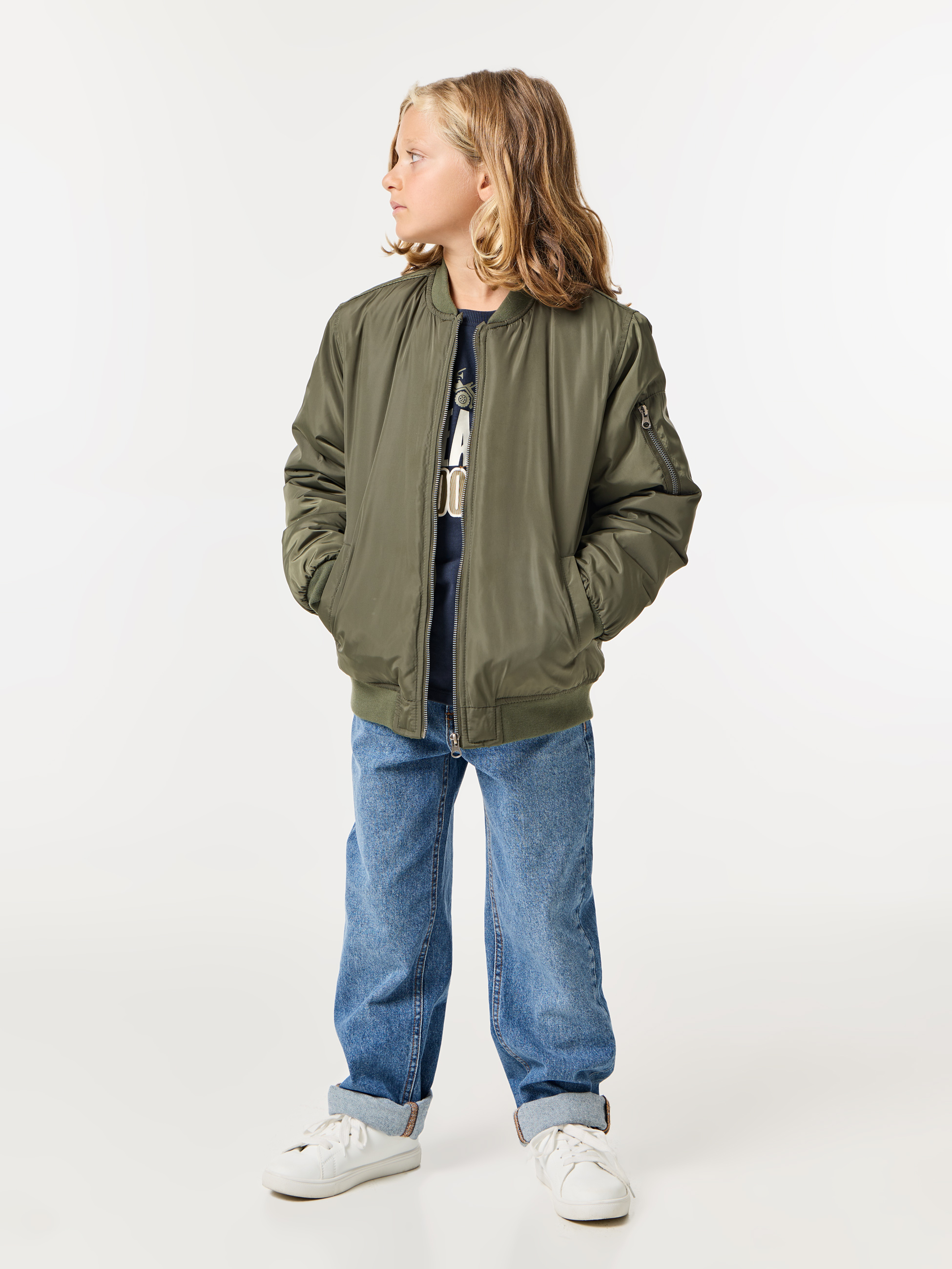 Blusão estilo bomber