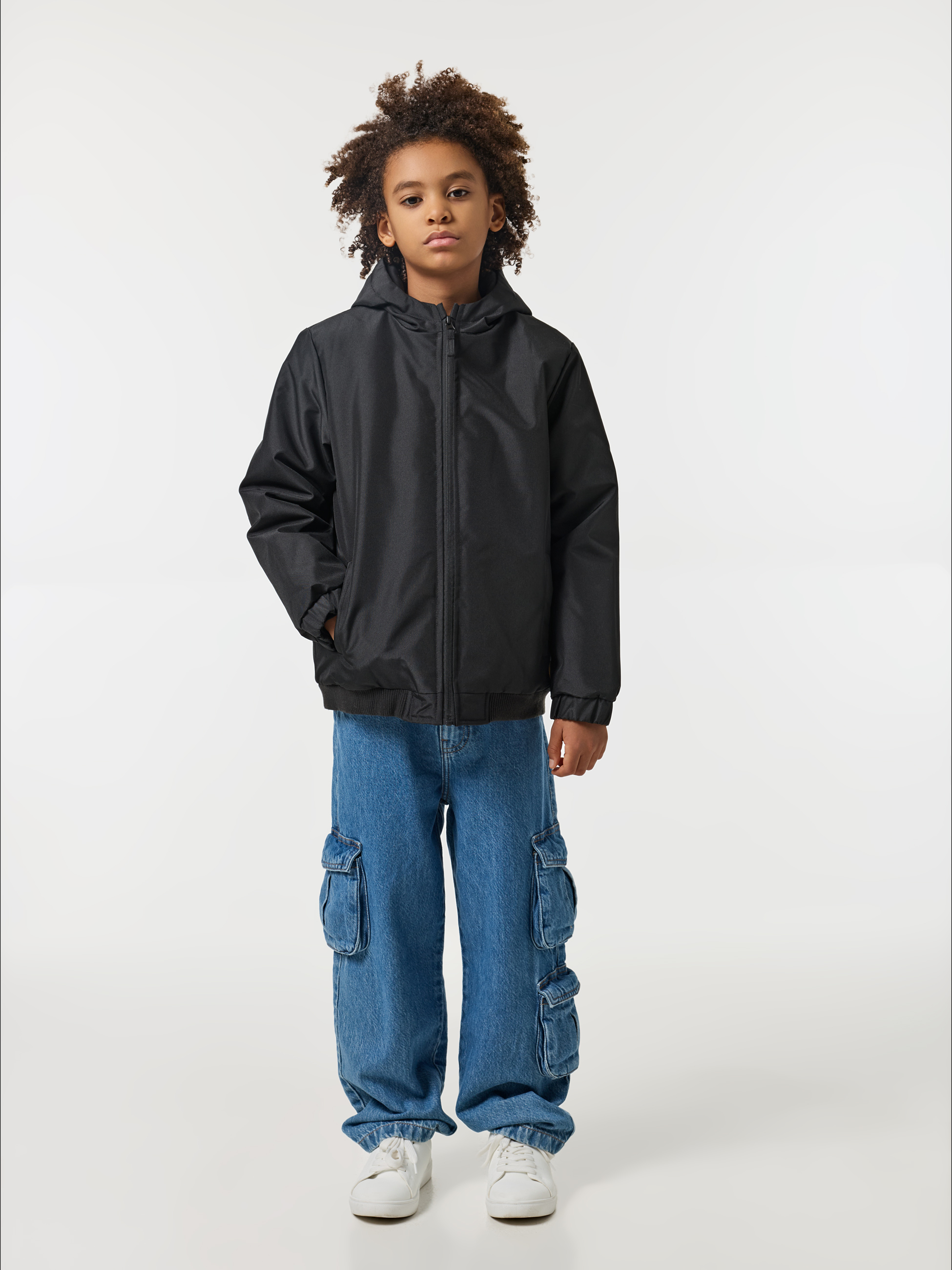 Casaco com carapuço