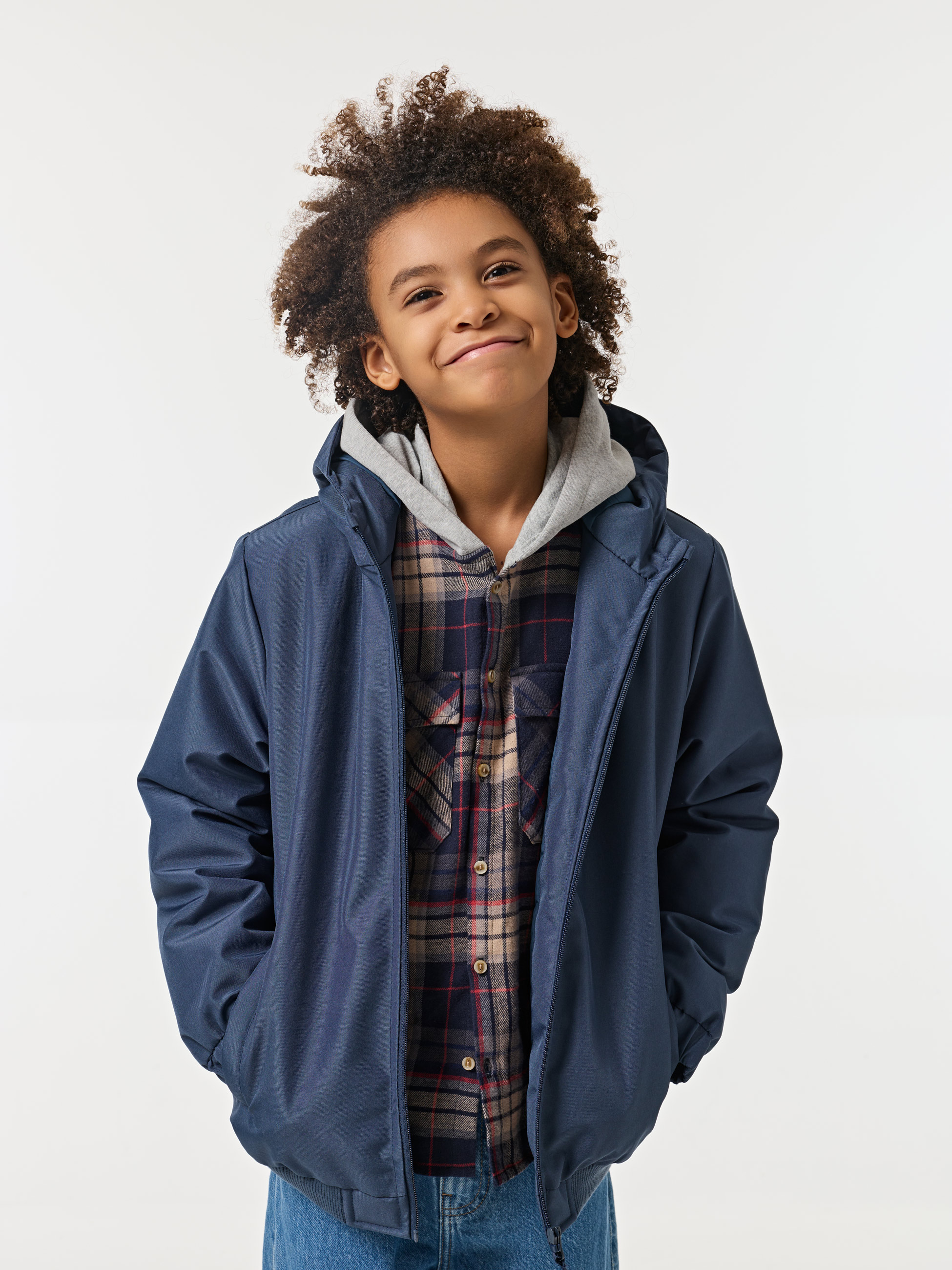 Casaco com carapuço