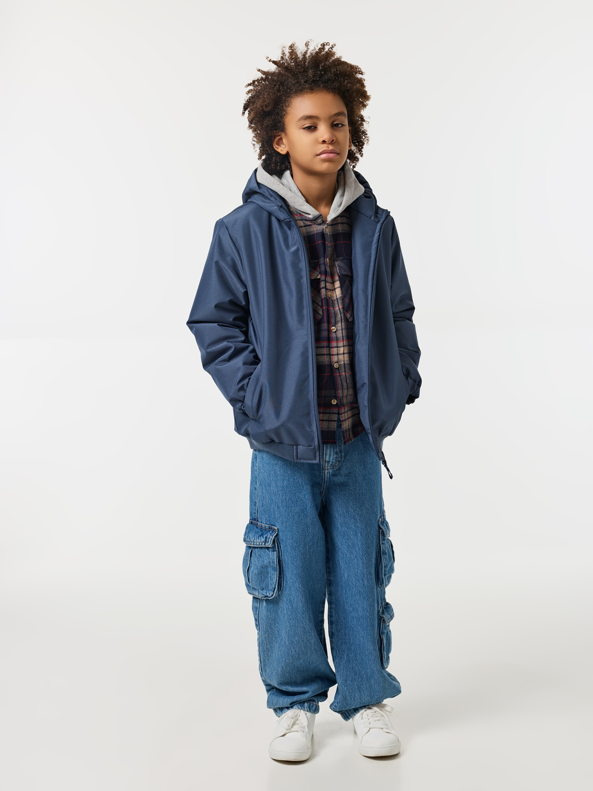 Casaco com carapuço