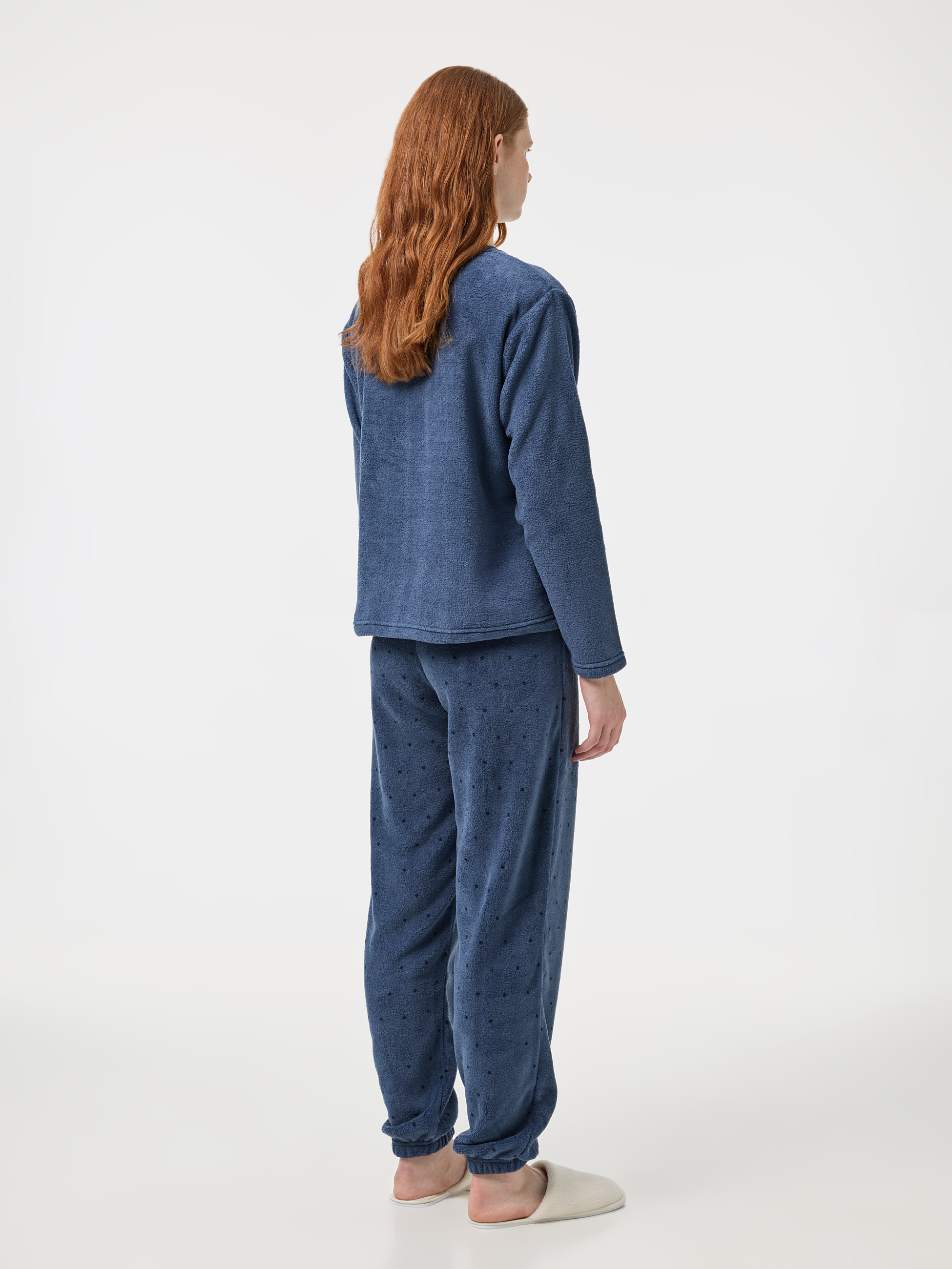 Pijama polar estampado