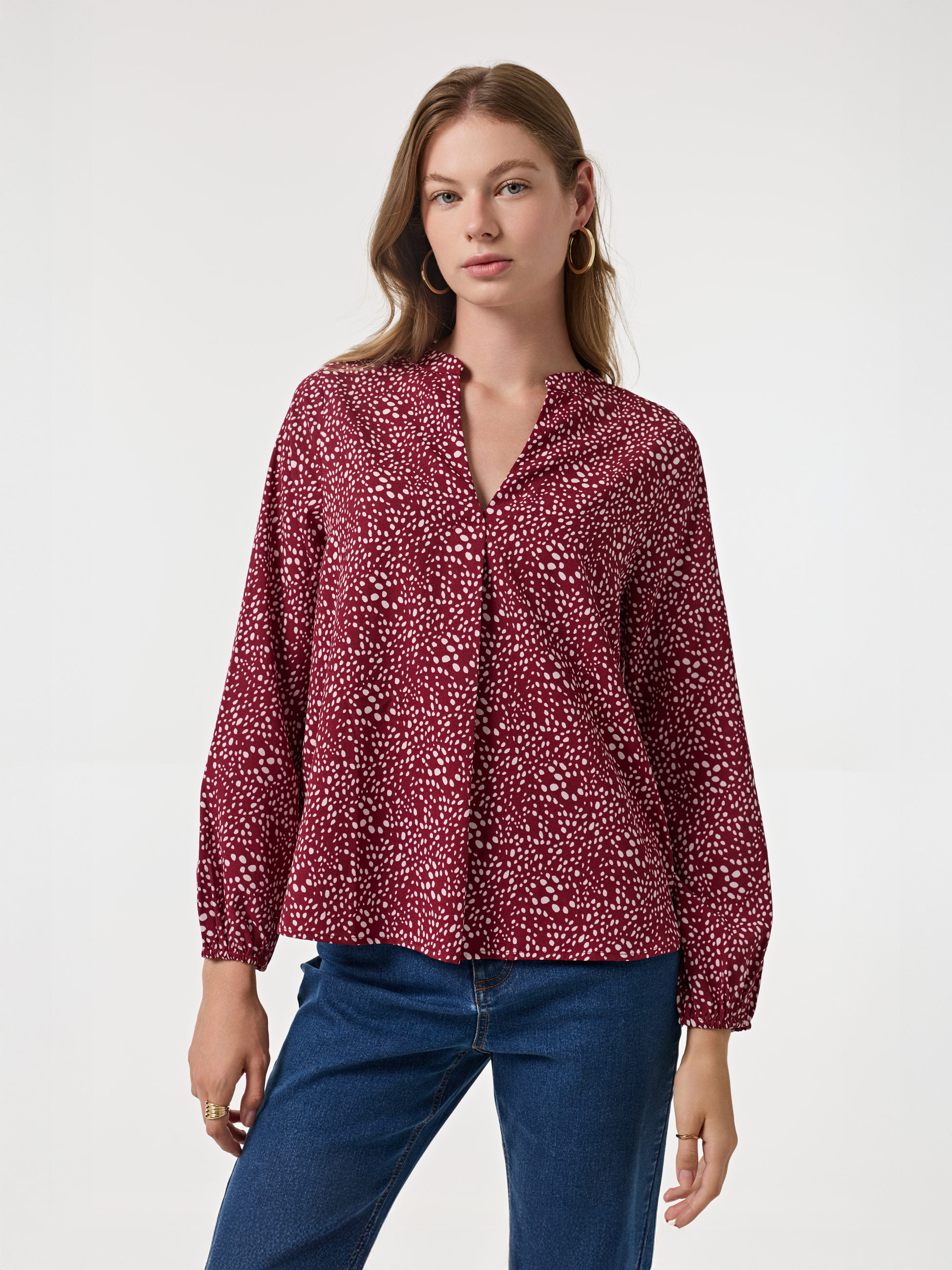 Blusa estampada