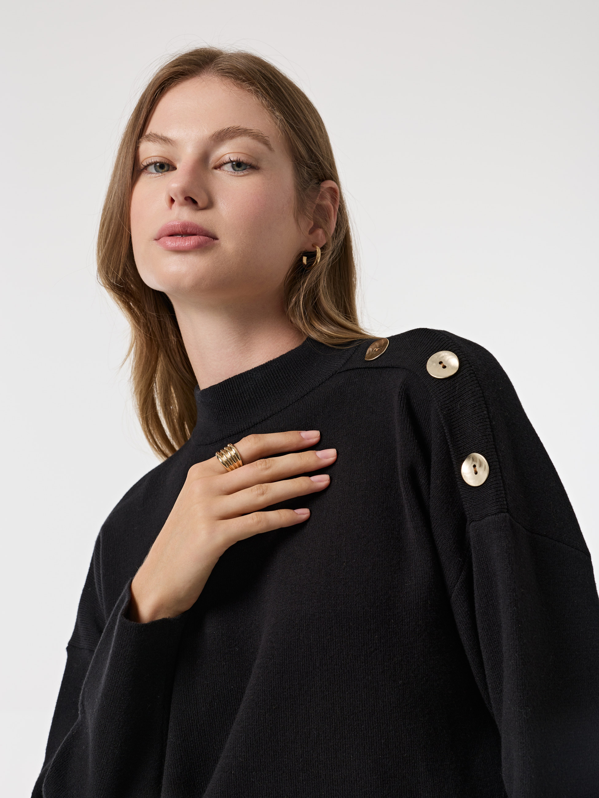 Camisola com botões