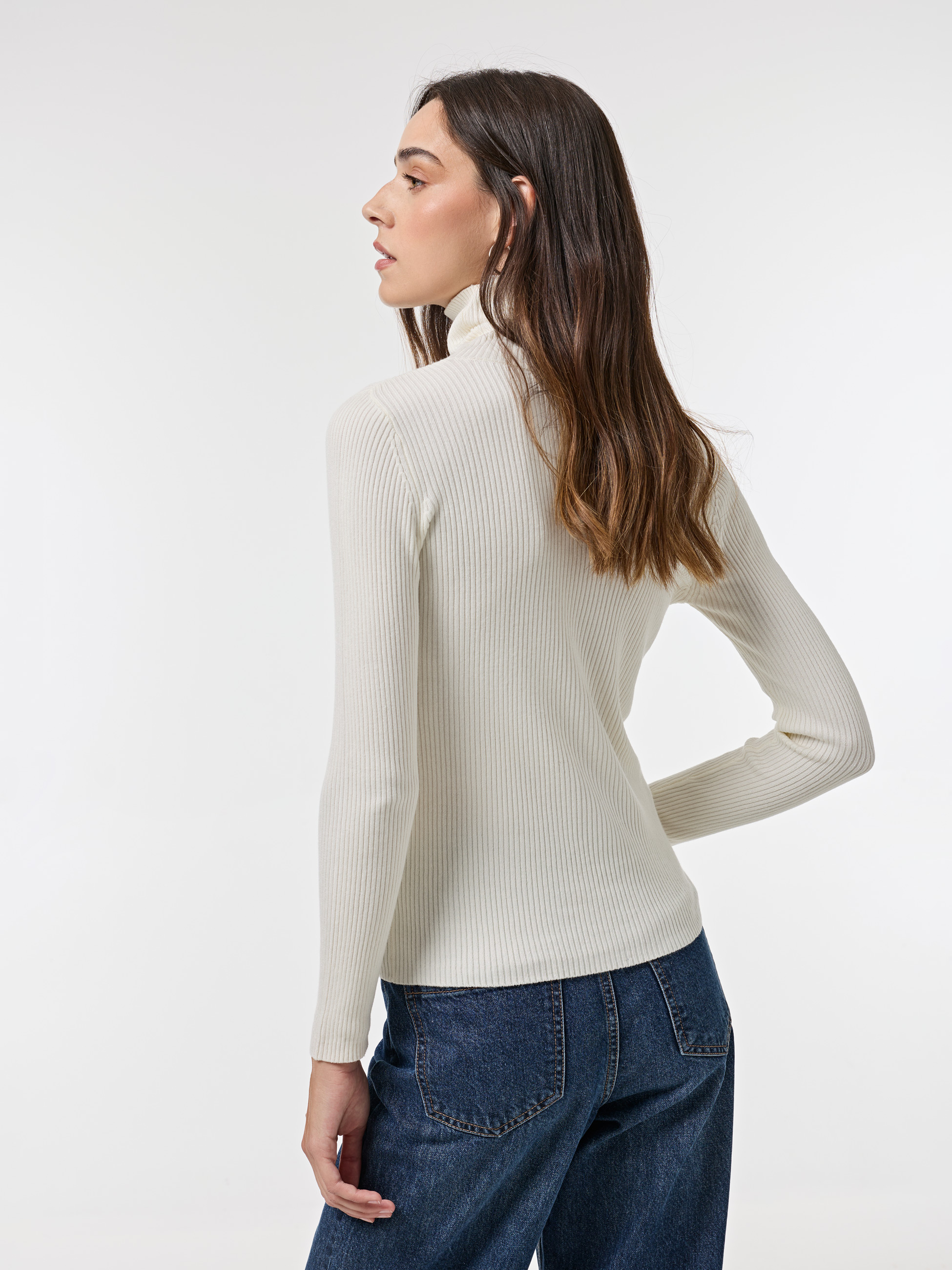 Camisola de gola alta