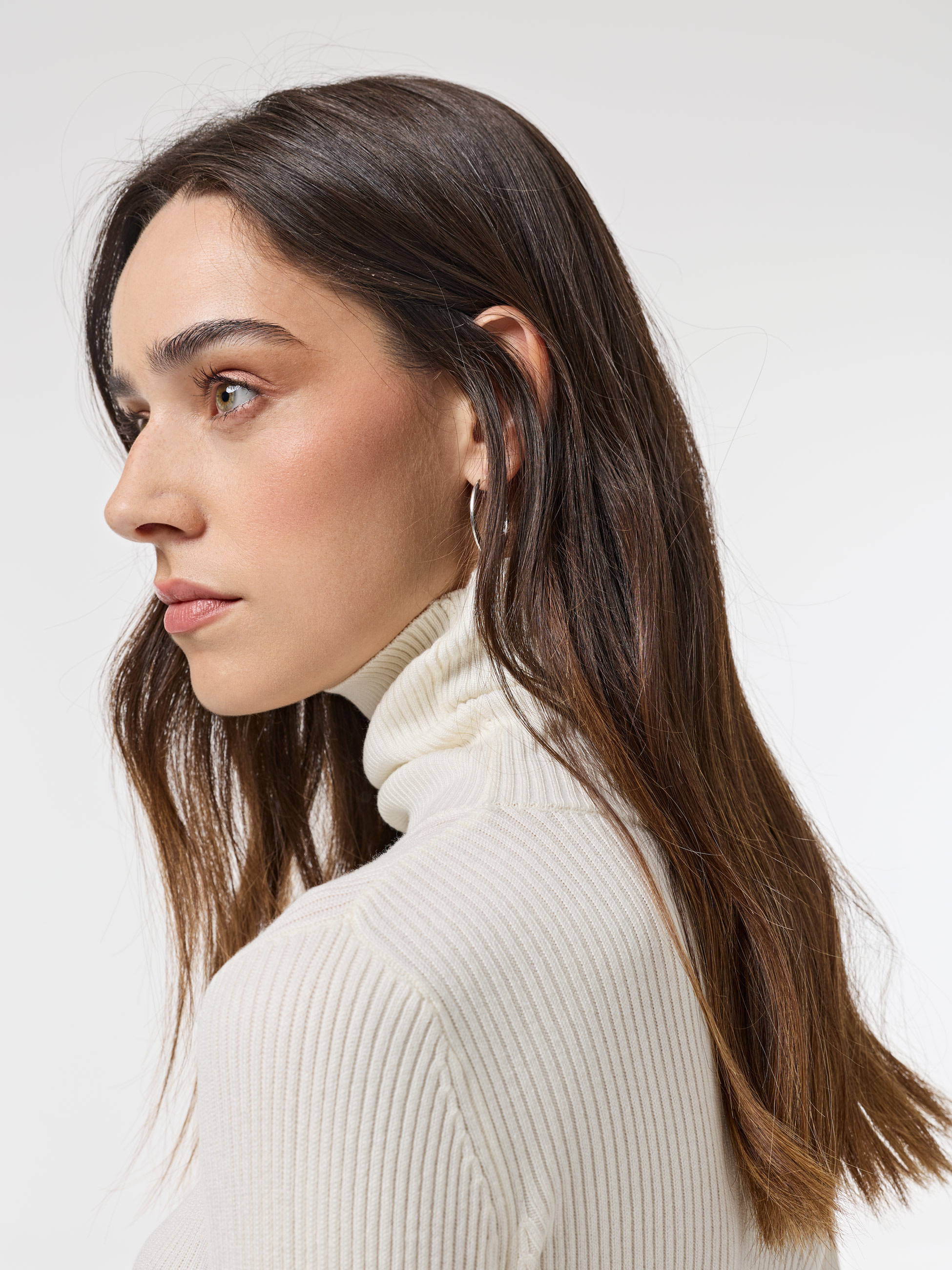 Camisola de gola alta