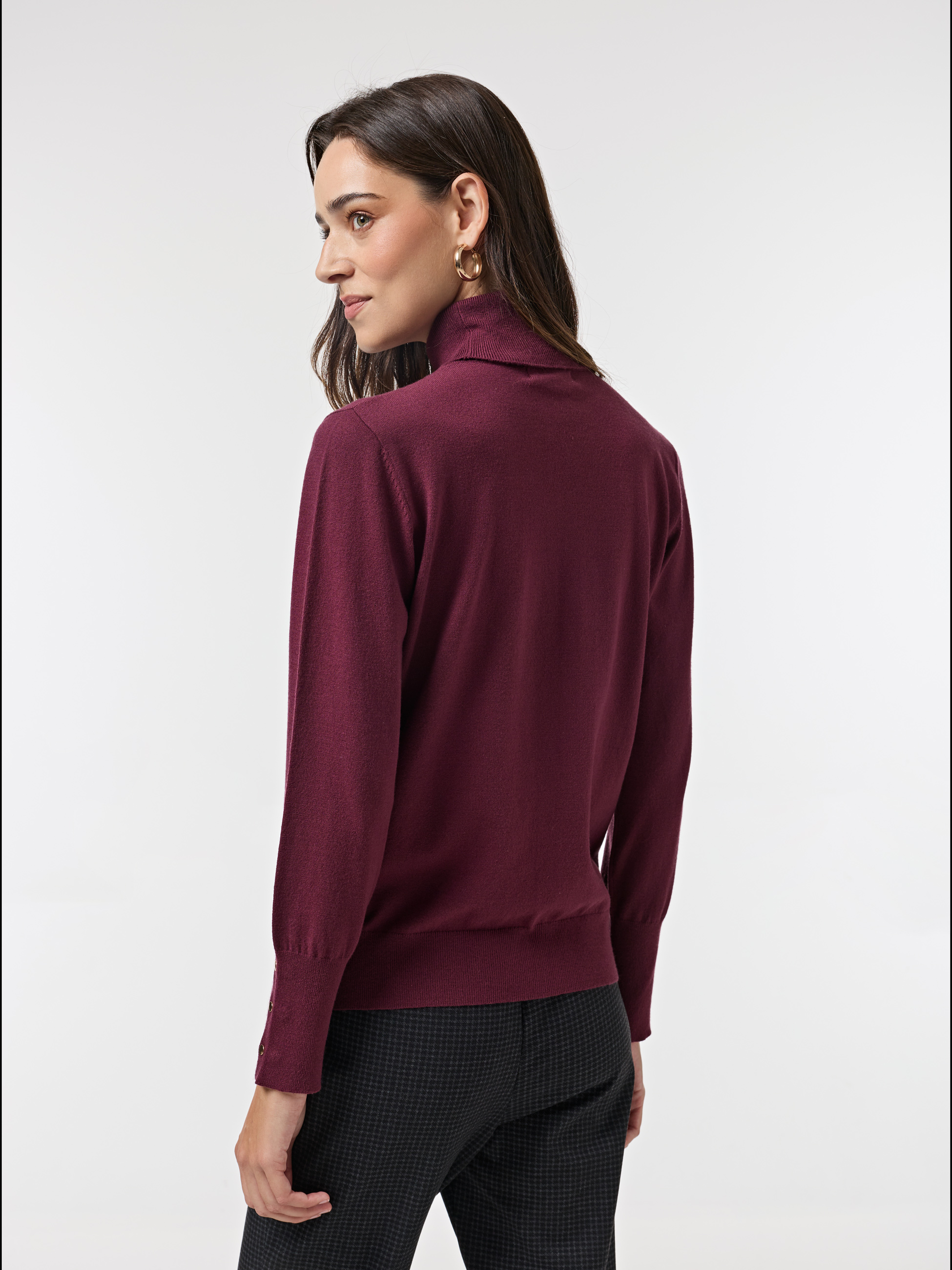 Camisola de gola alta