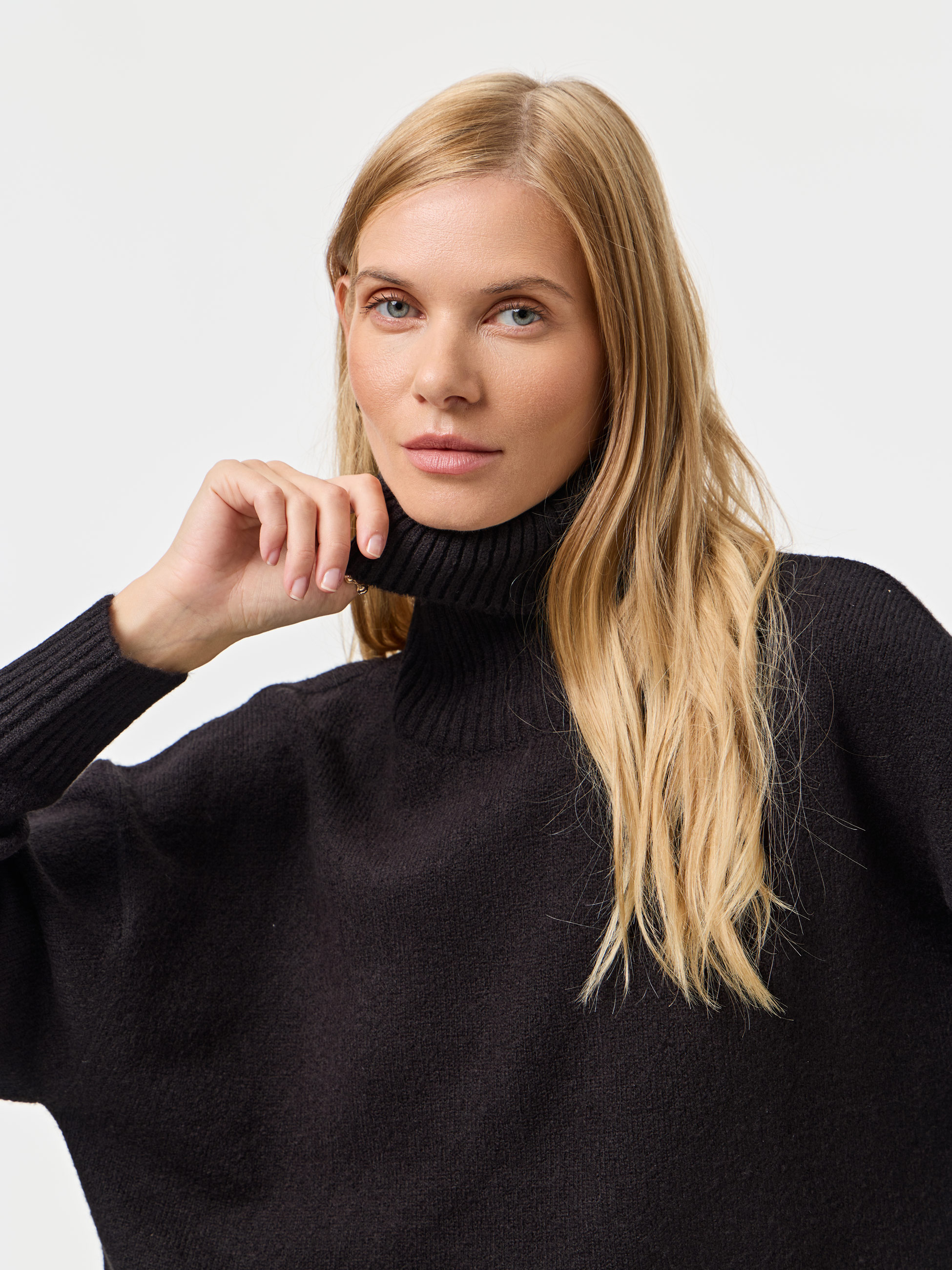 Camisola de gola alta