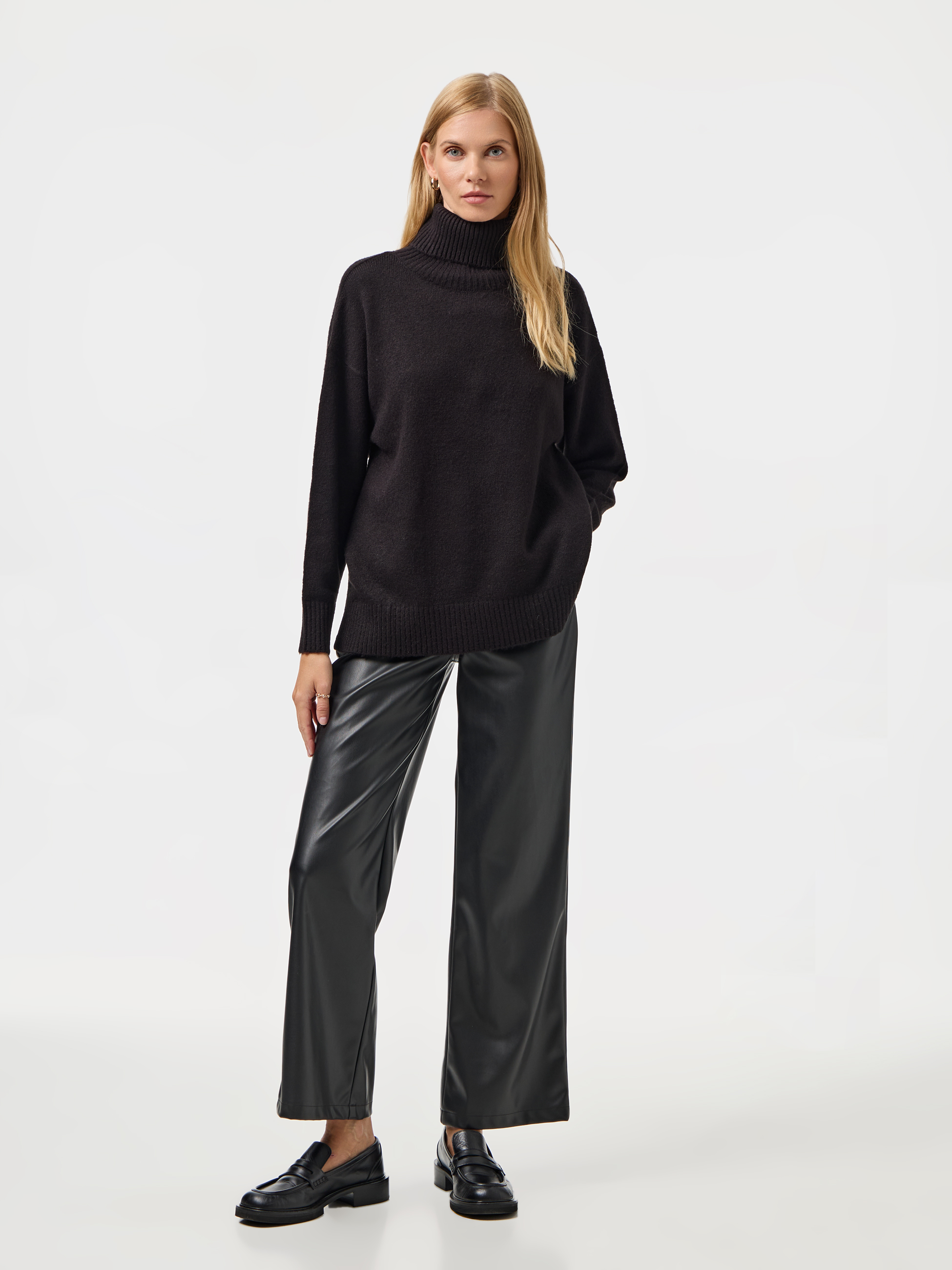 Camisola de gola alta