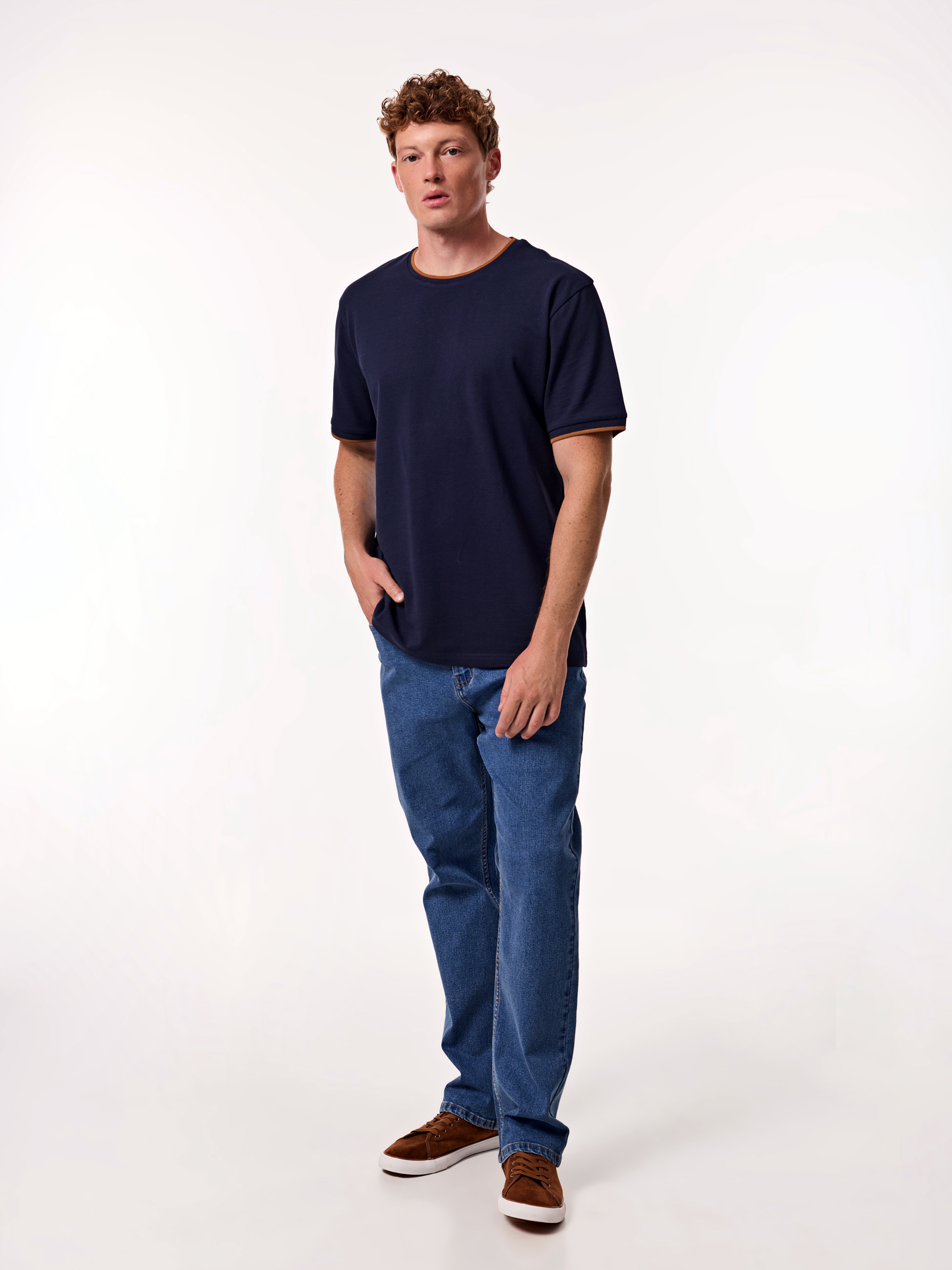 T-shirt 100% algodão