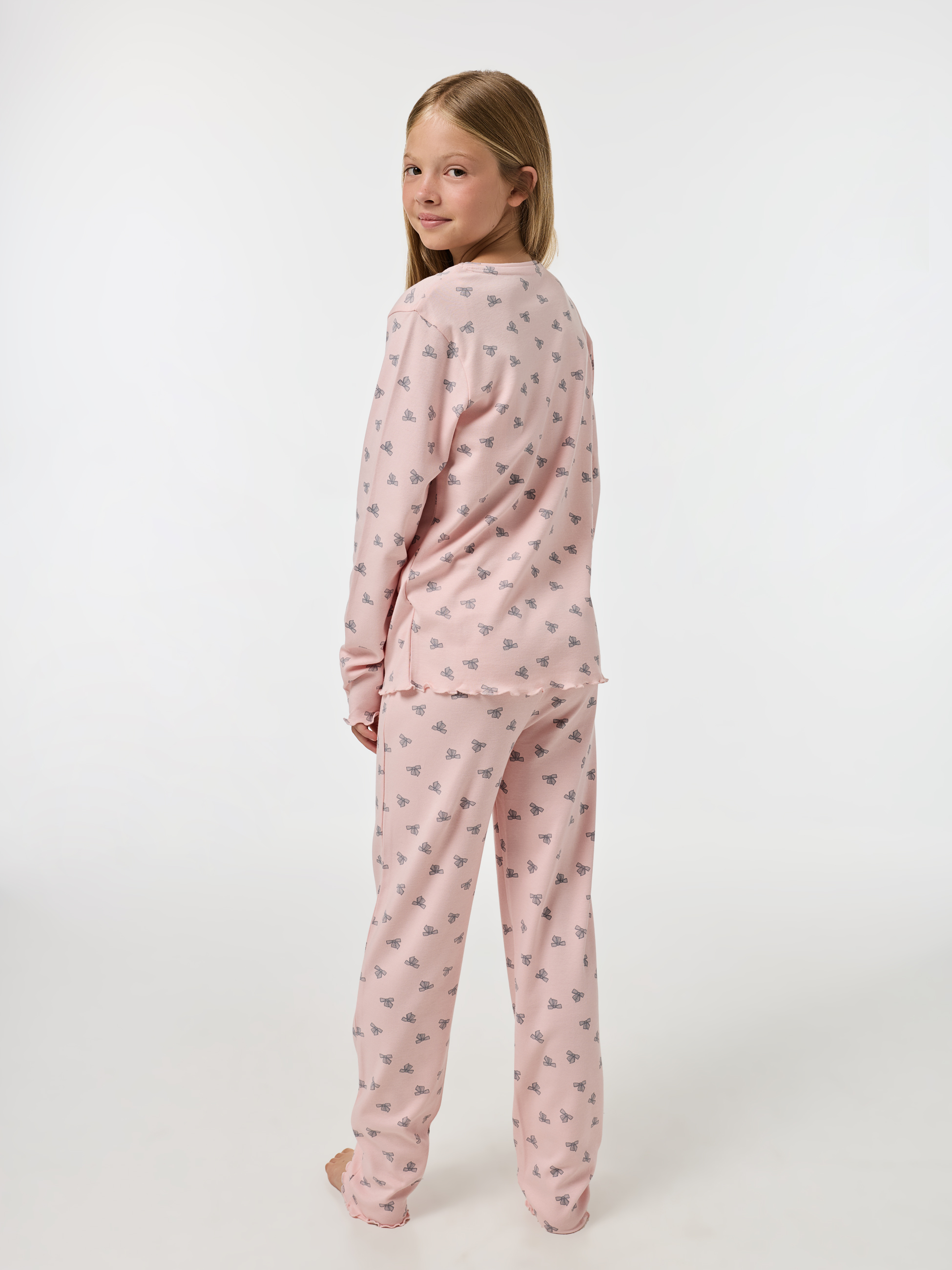 Pijama longo estampado