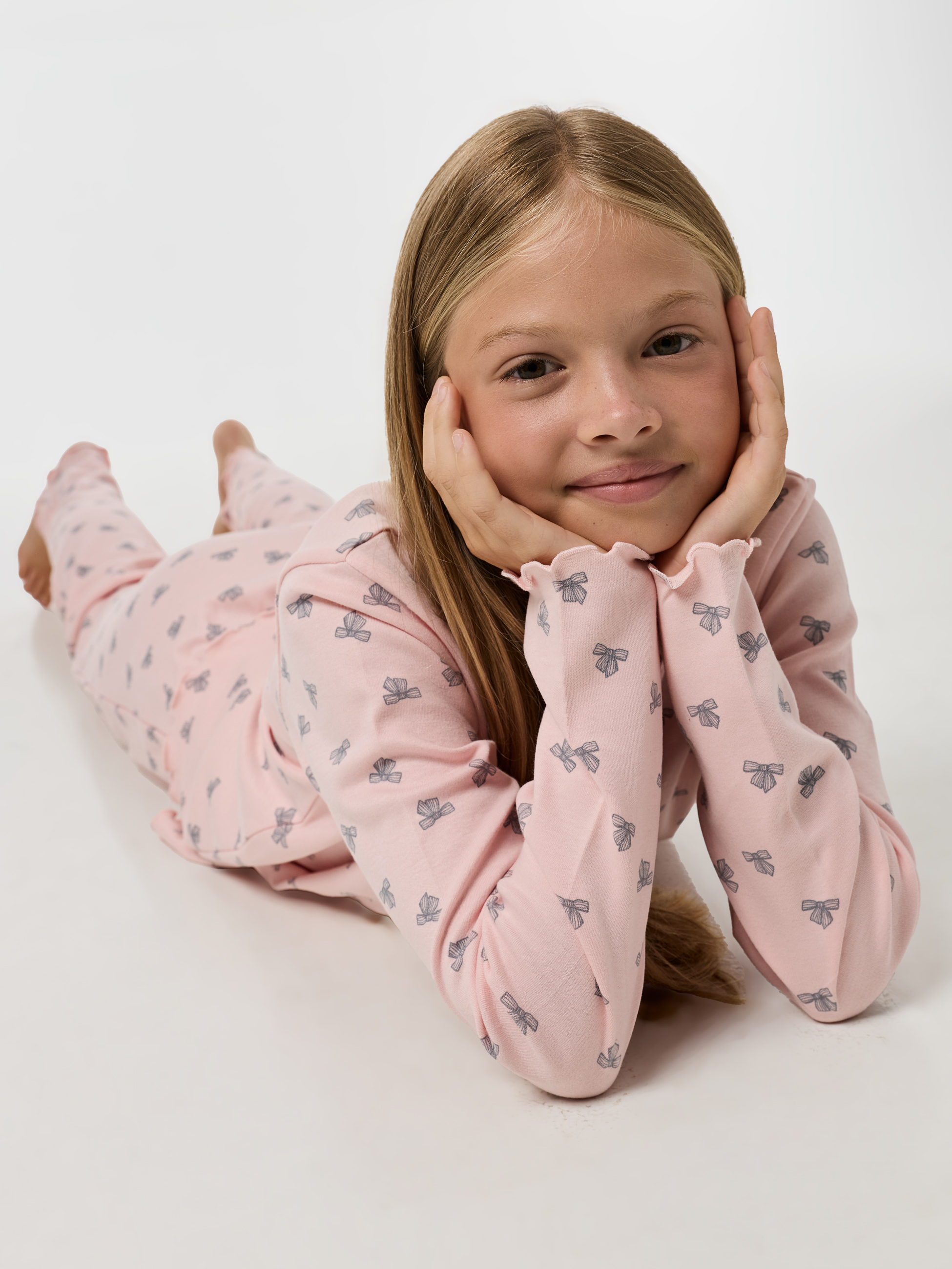 Pijama longo estampado