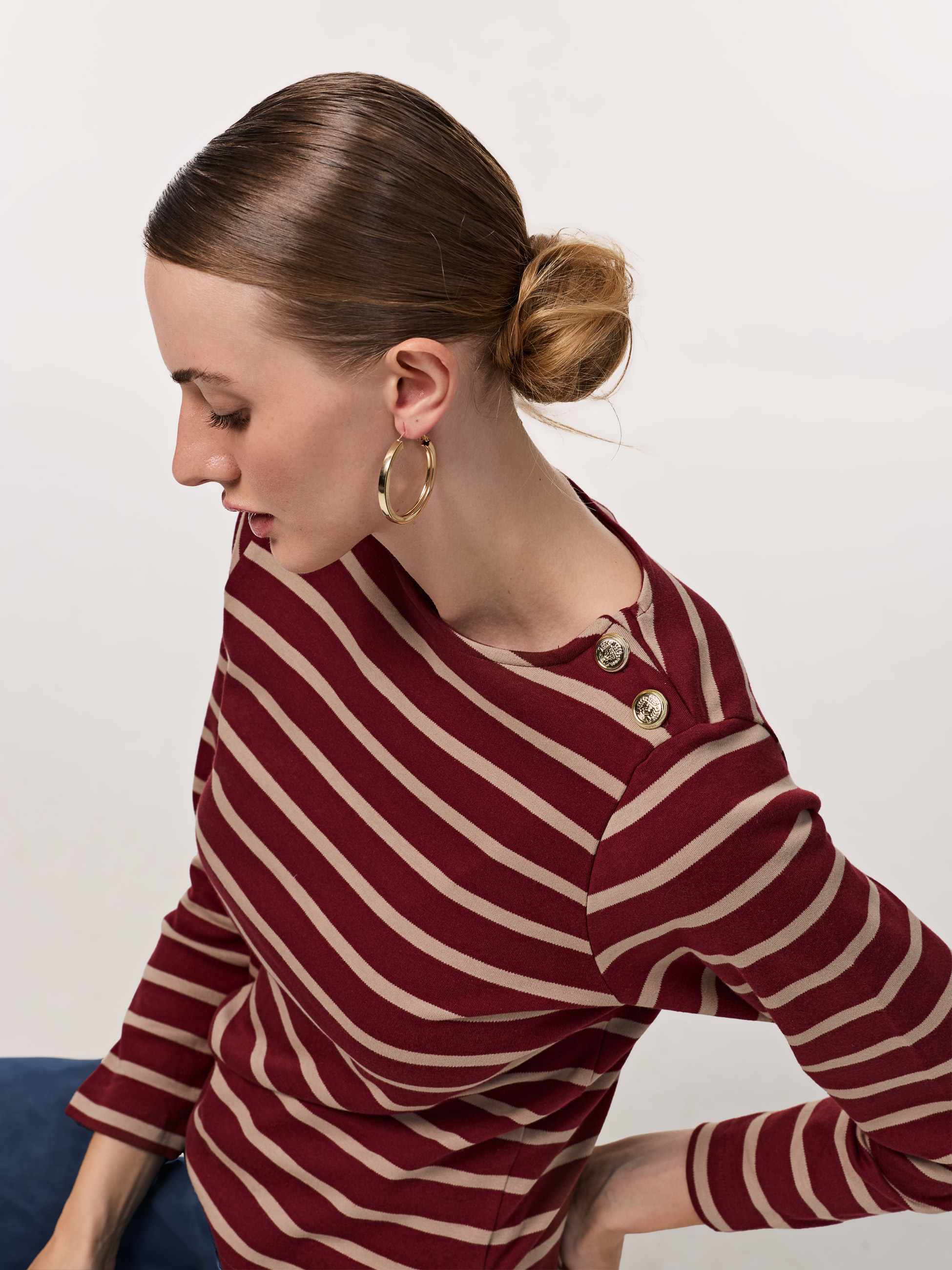 Camisola com botões