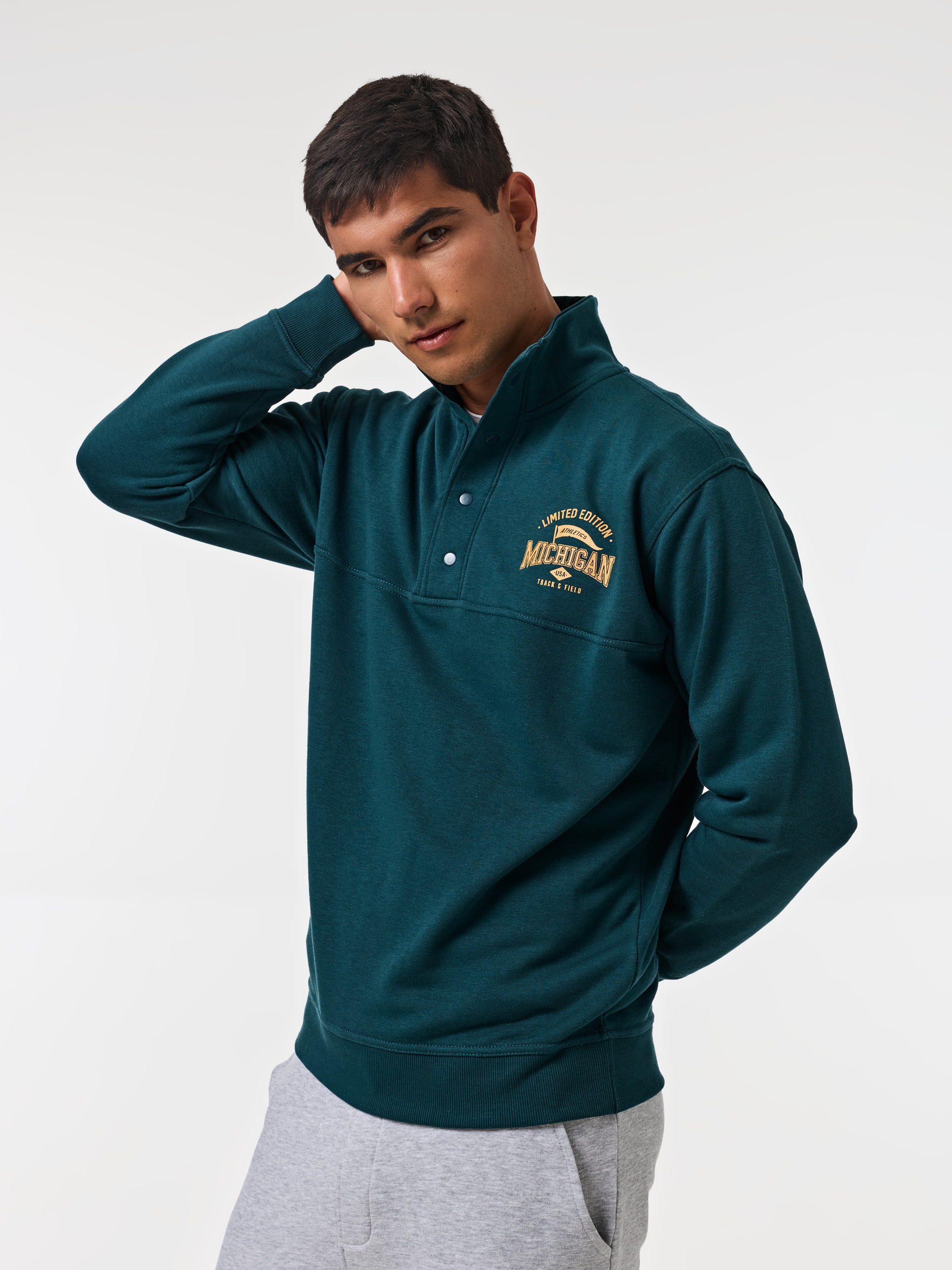 Camisola com botões