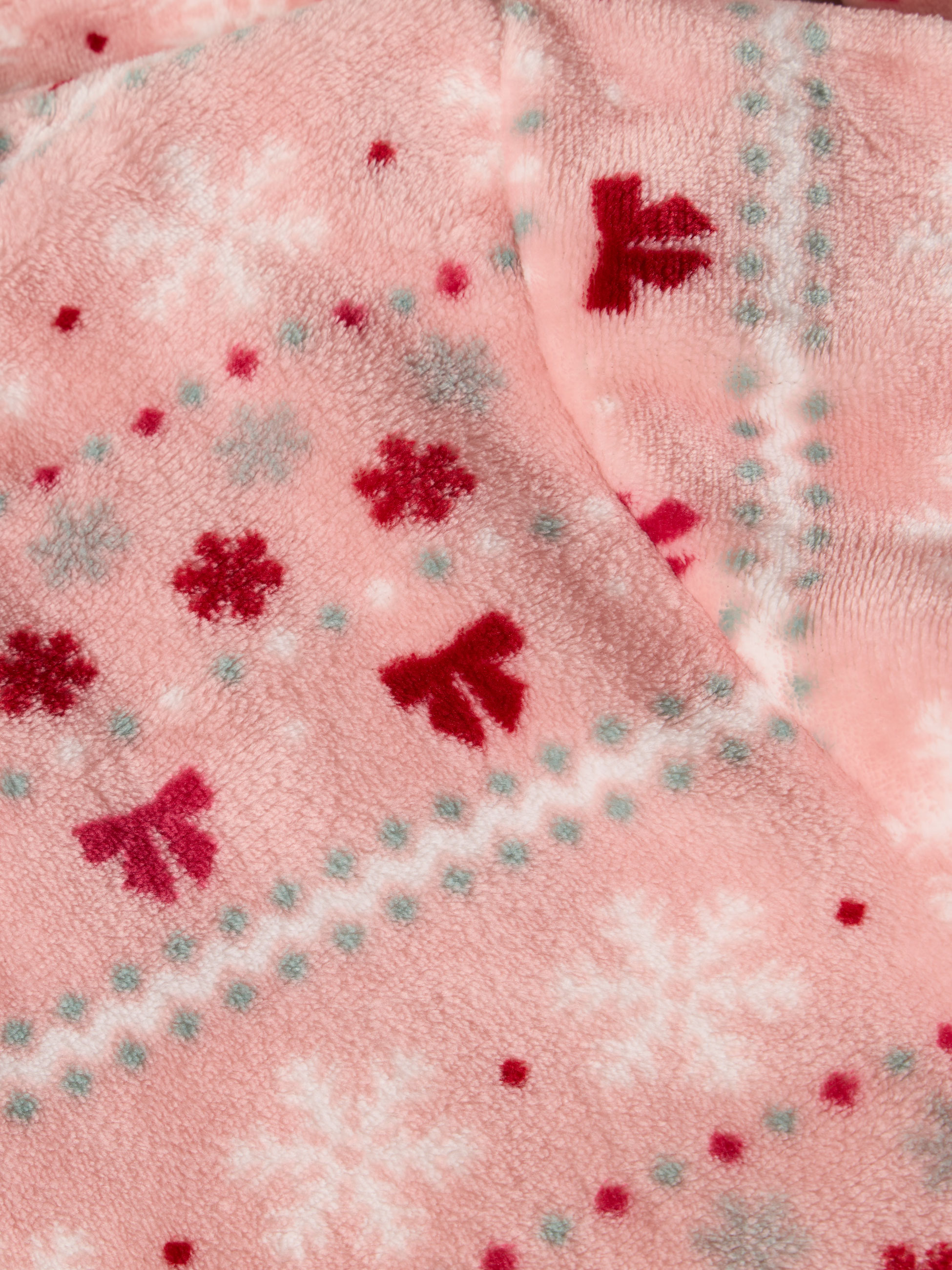 Pijama polar estampado