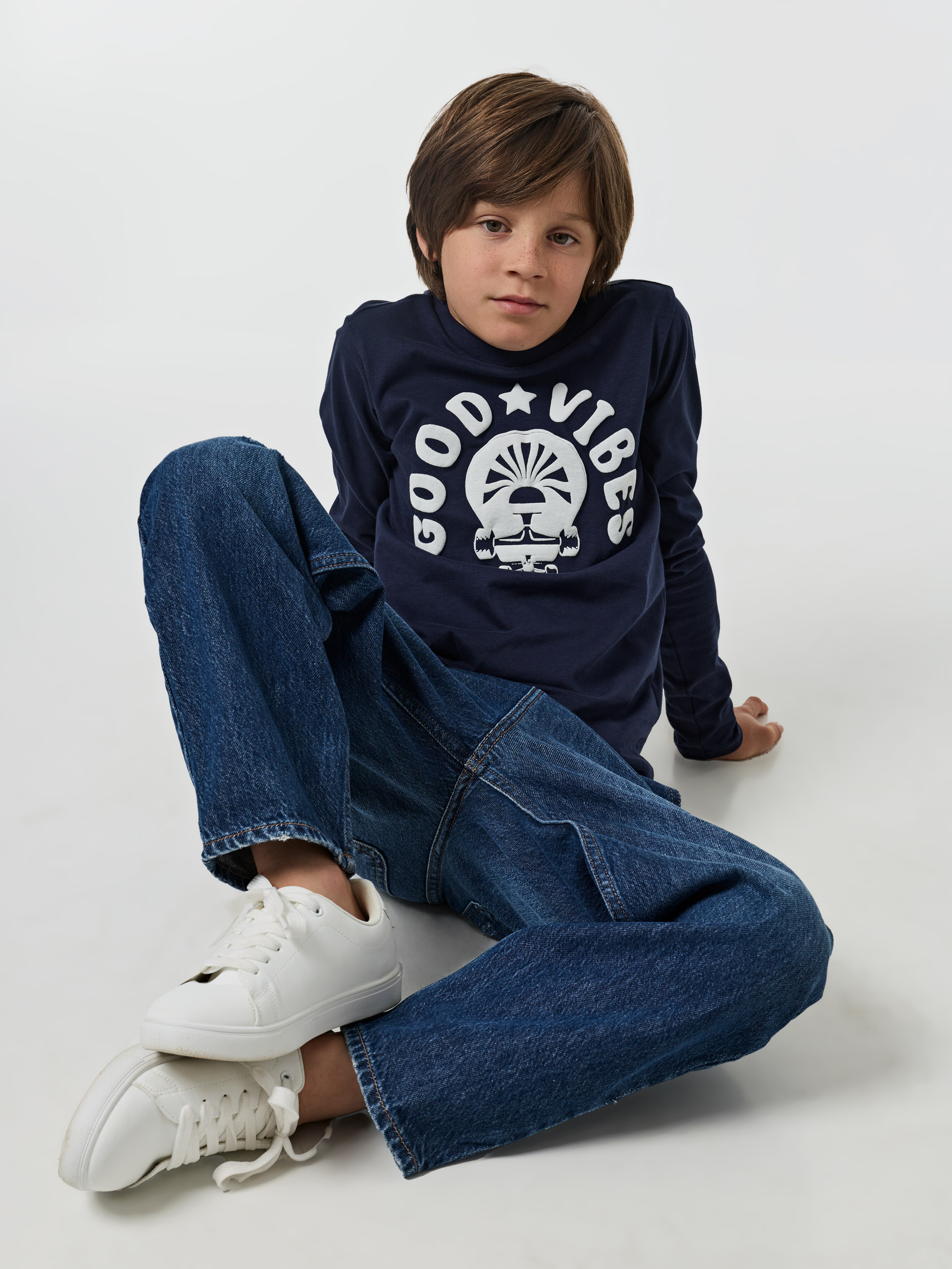 Calça de ganga skater