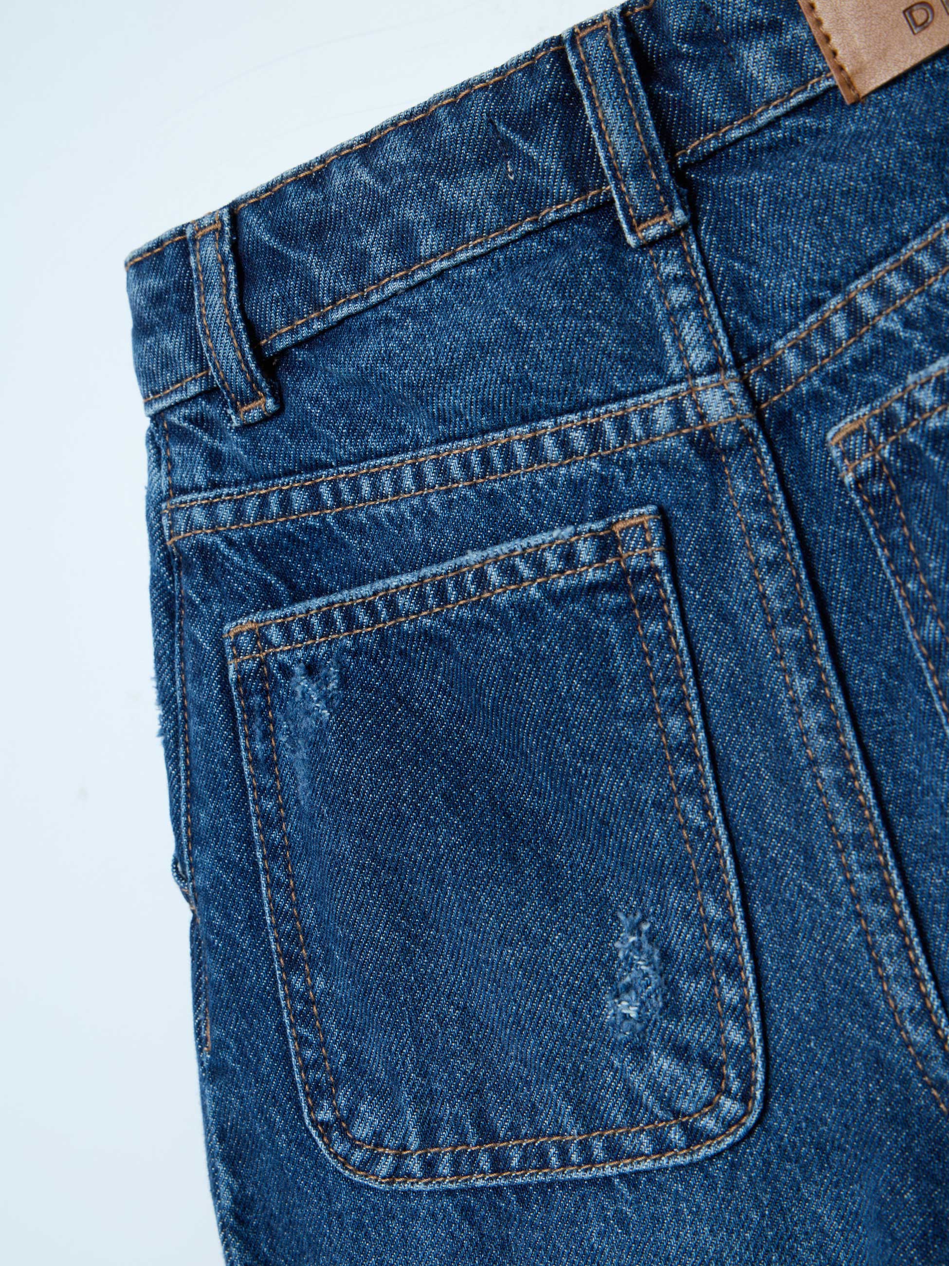 Calça de ganga skater