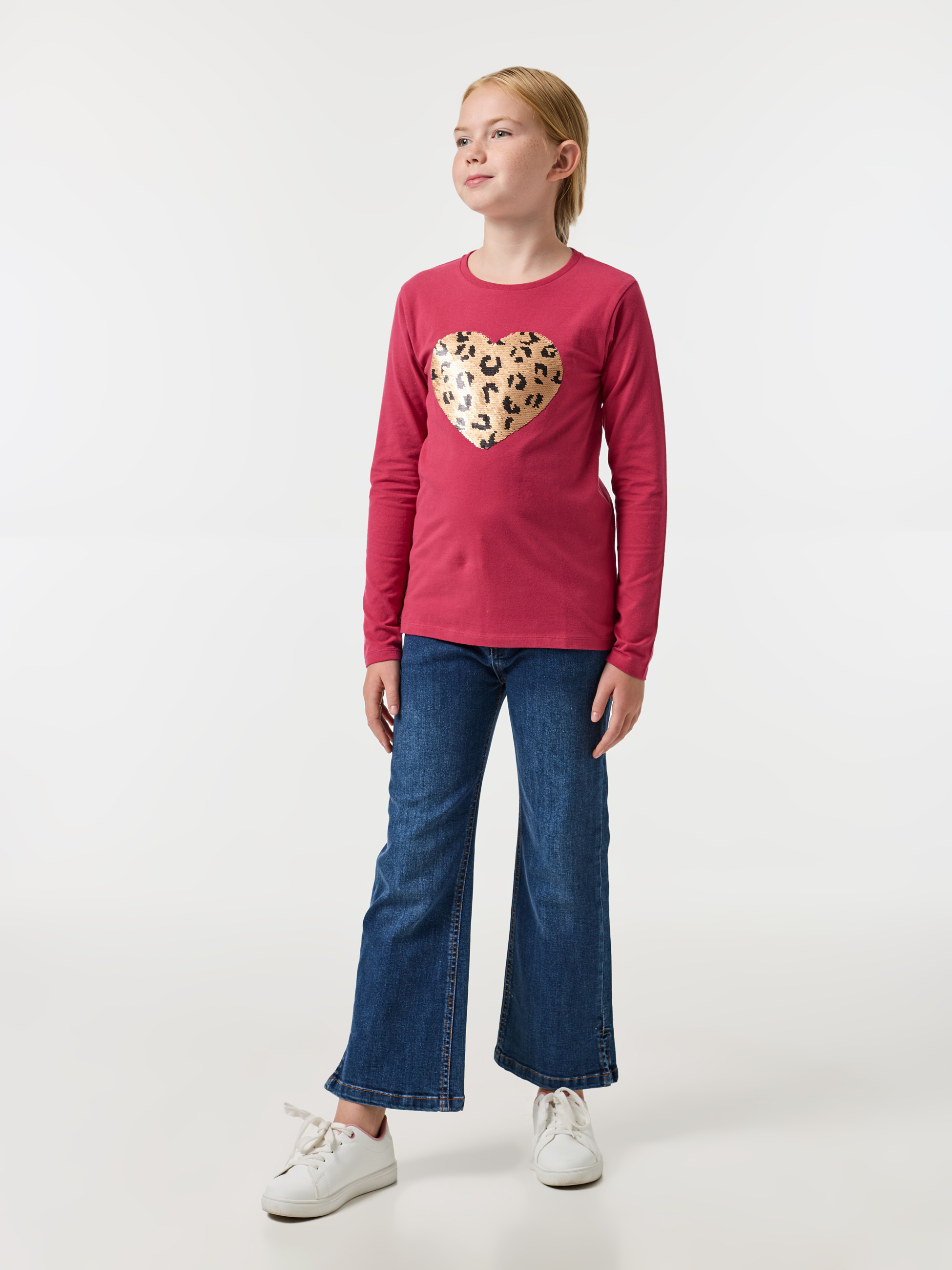 Camisola com lantejoulas