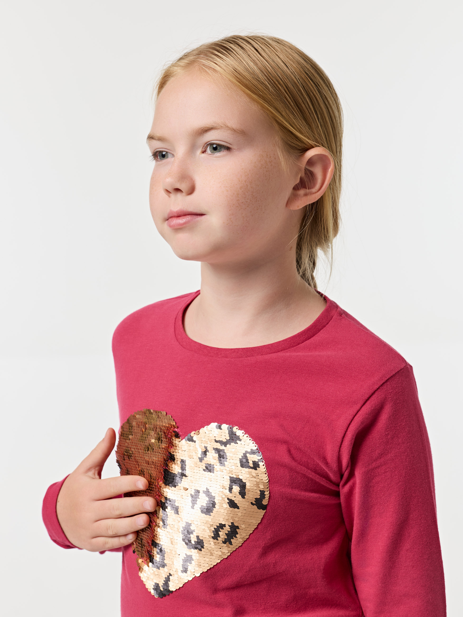 Camisola com lantejoulas