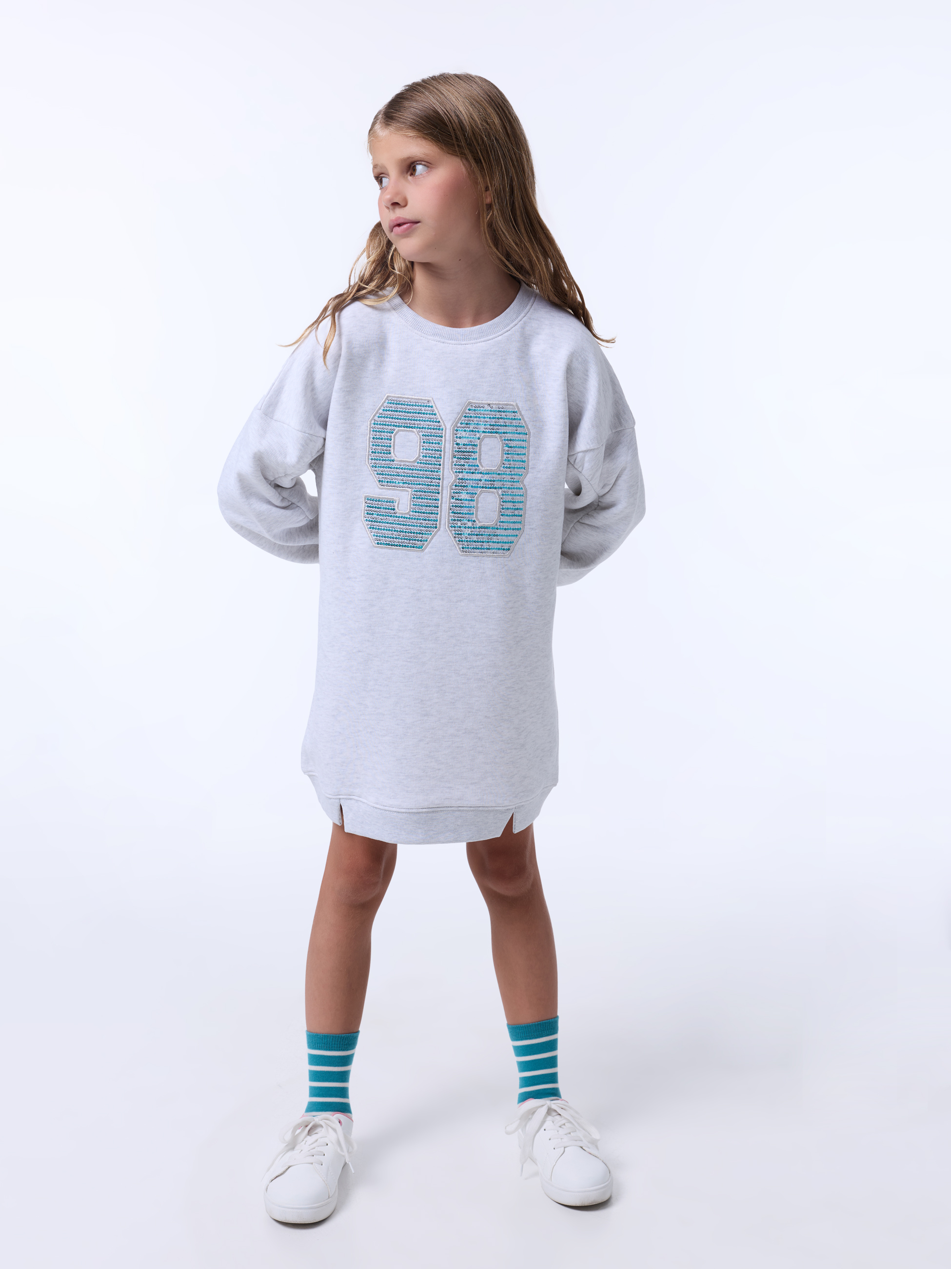 Vestido com lantejoulas