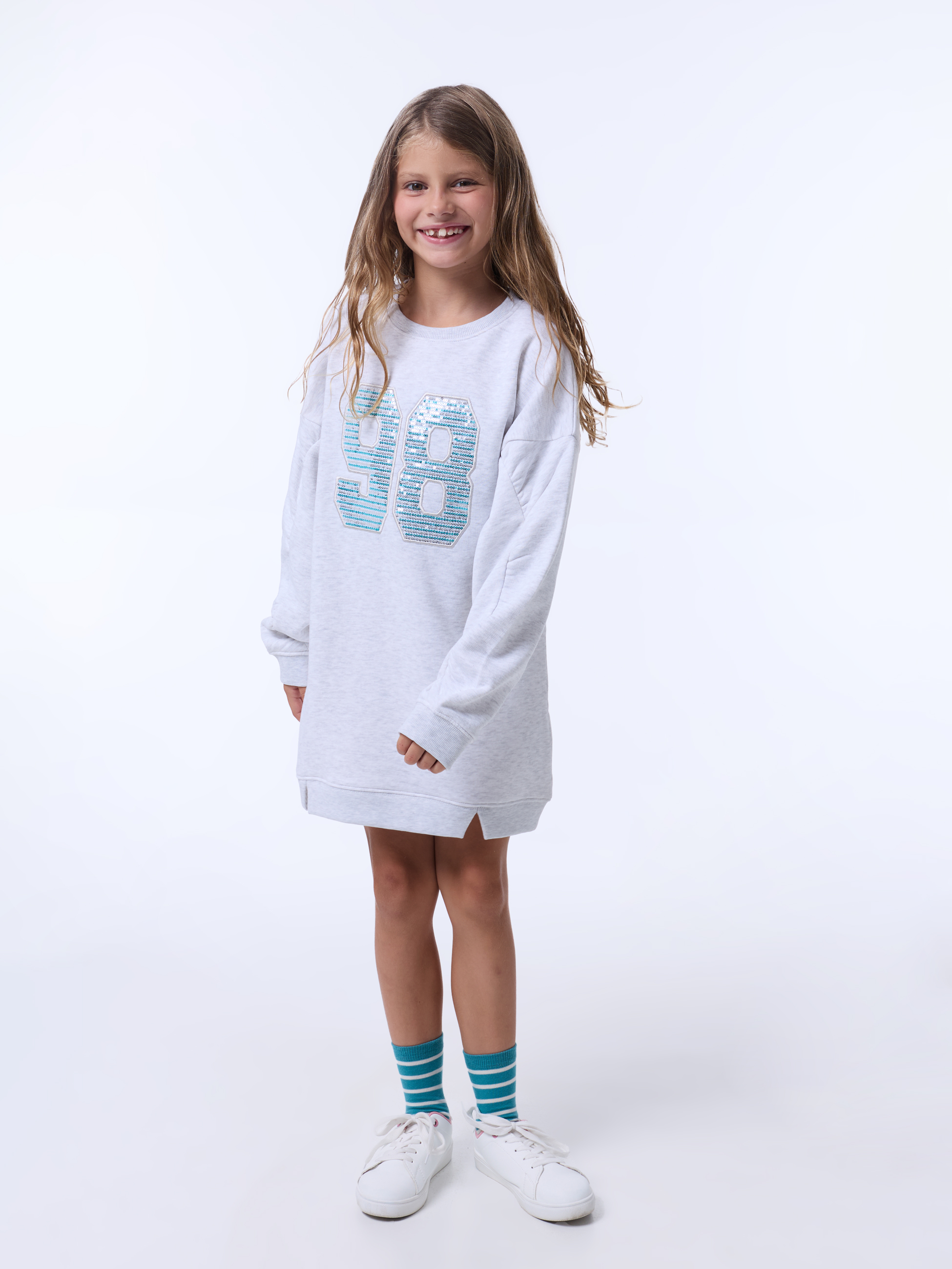 Vestido com lantejoulas