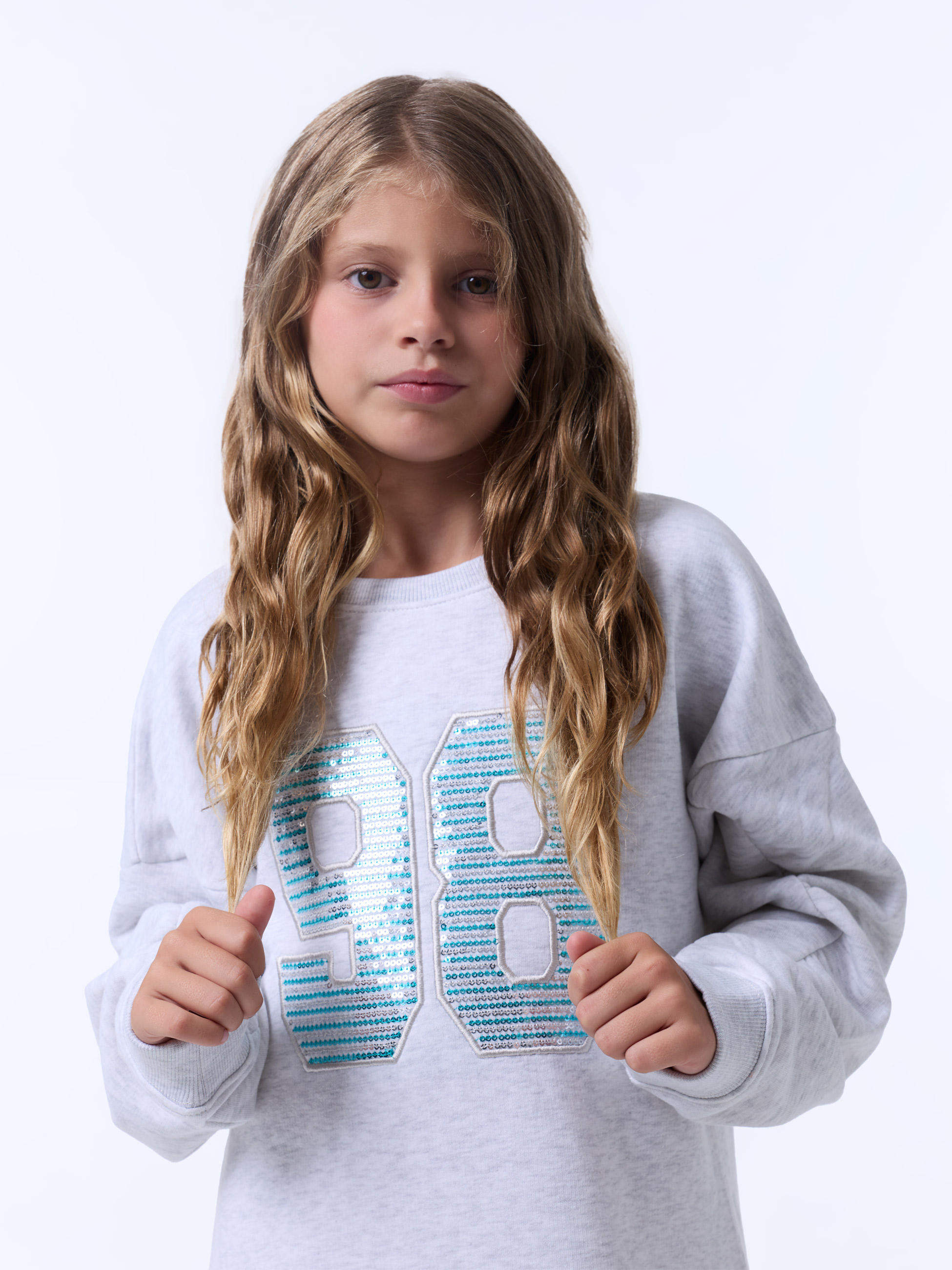 Vestido com lantejoulas