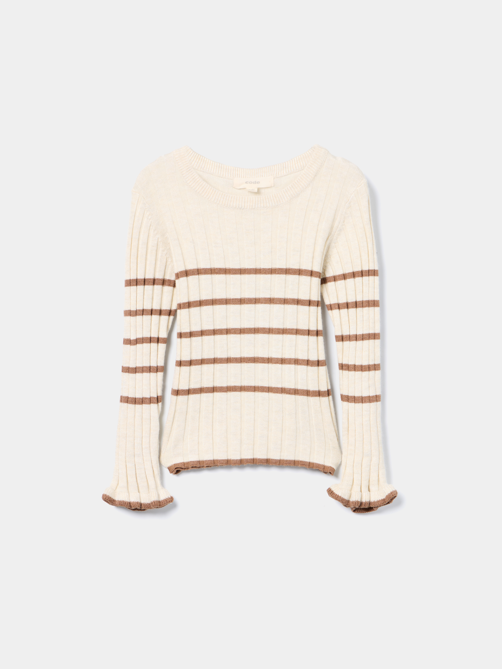 Camisola canelada