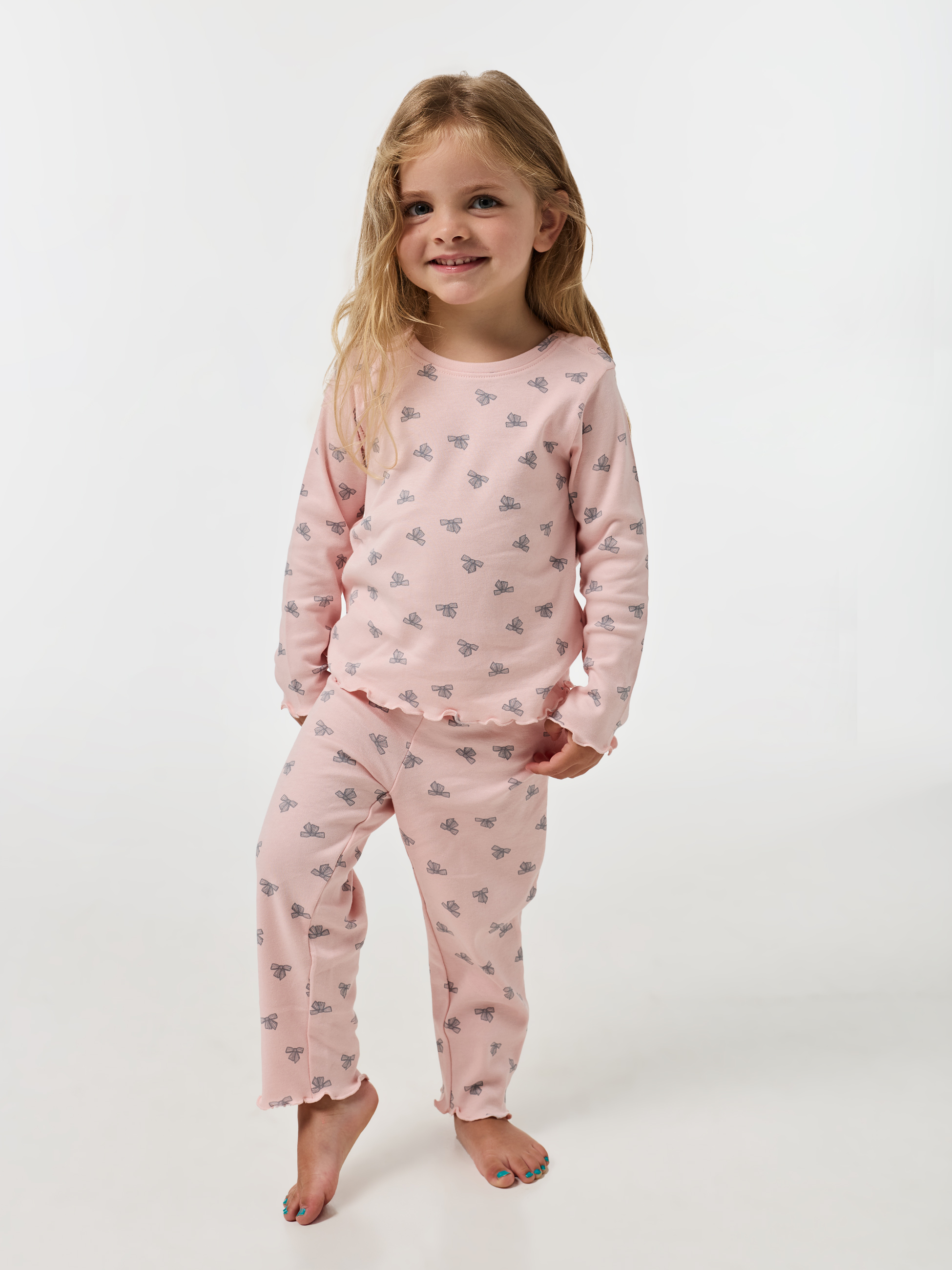 Pijama longo estampado