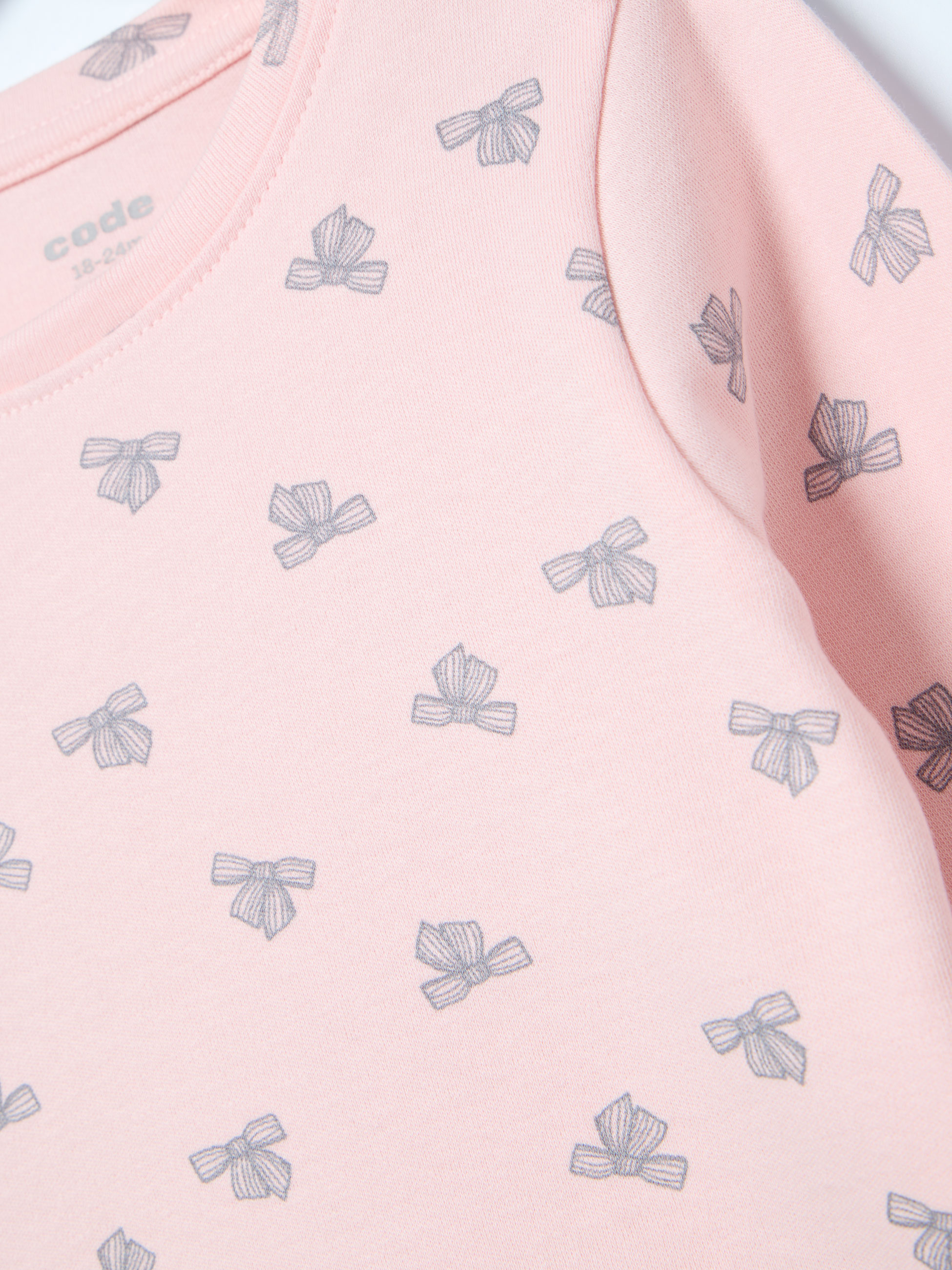 Pijama longo estampado