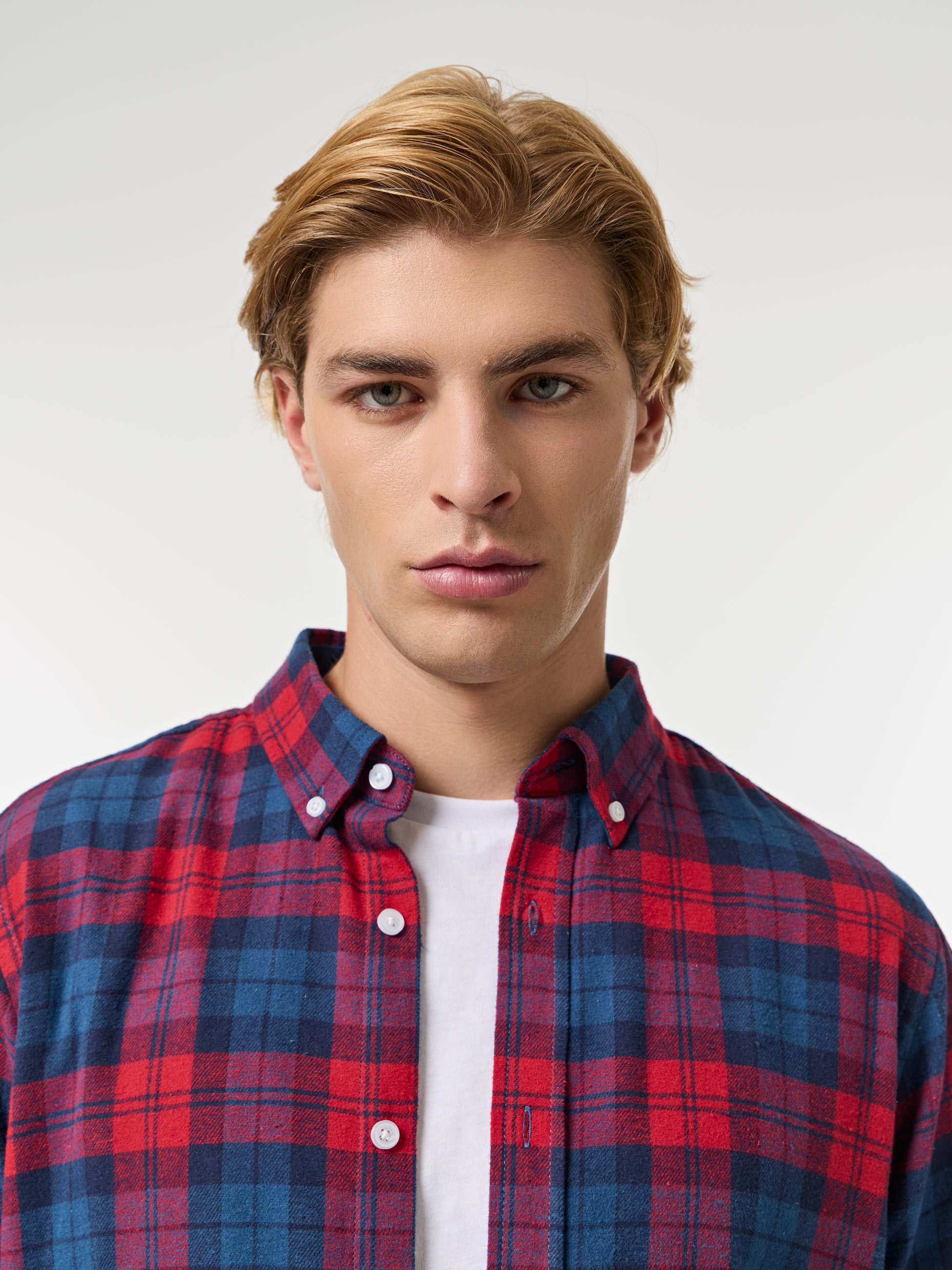 Camisa xadrez em flanela