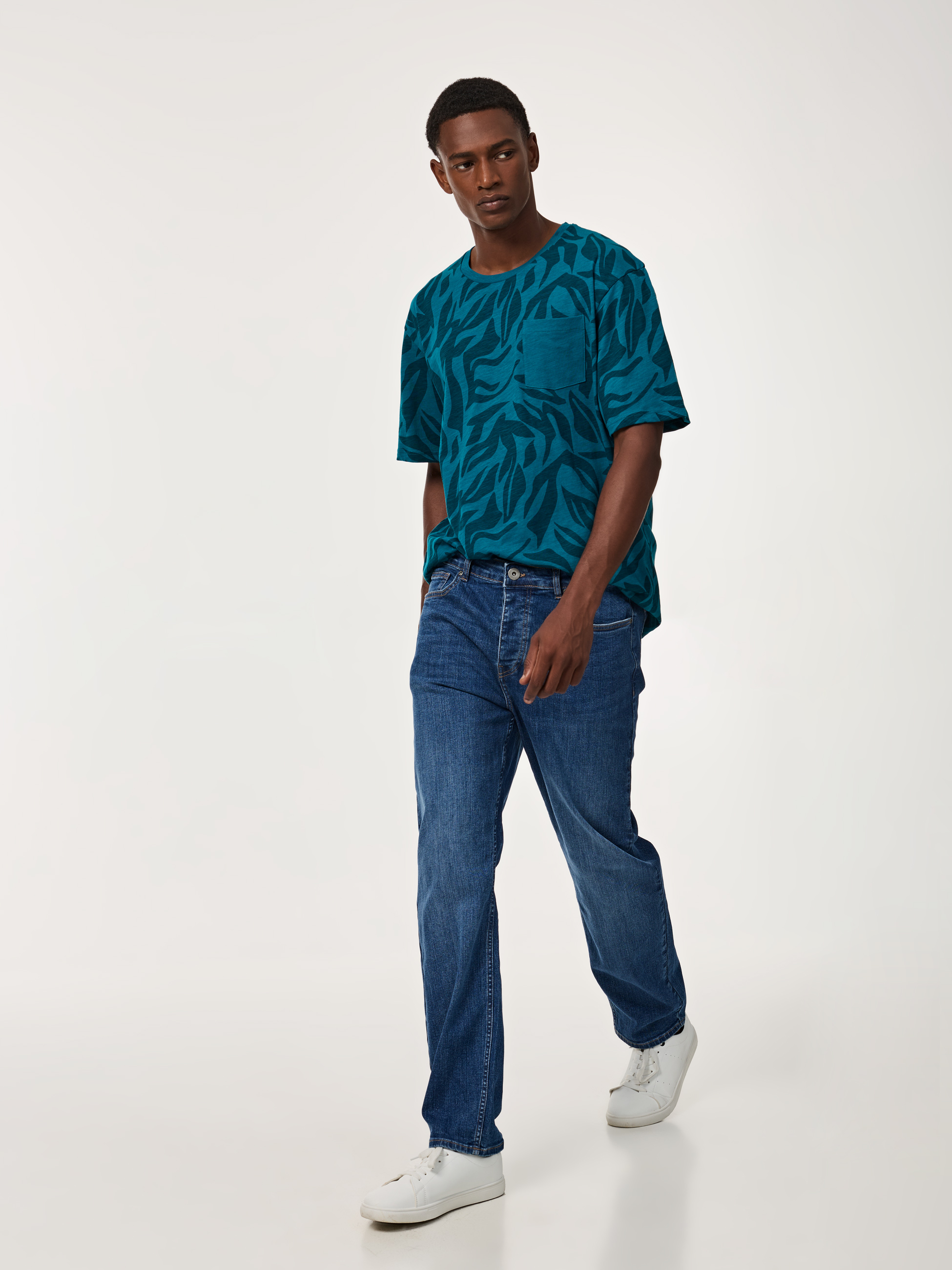 Calças de ganga regular