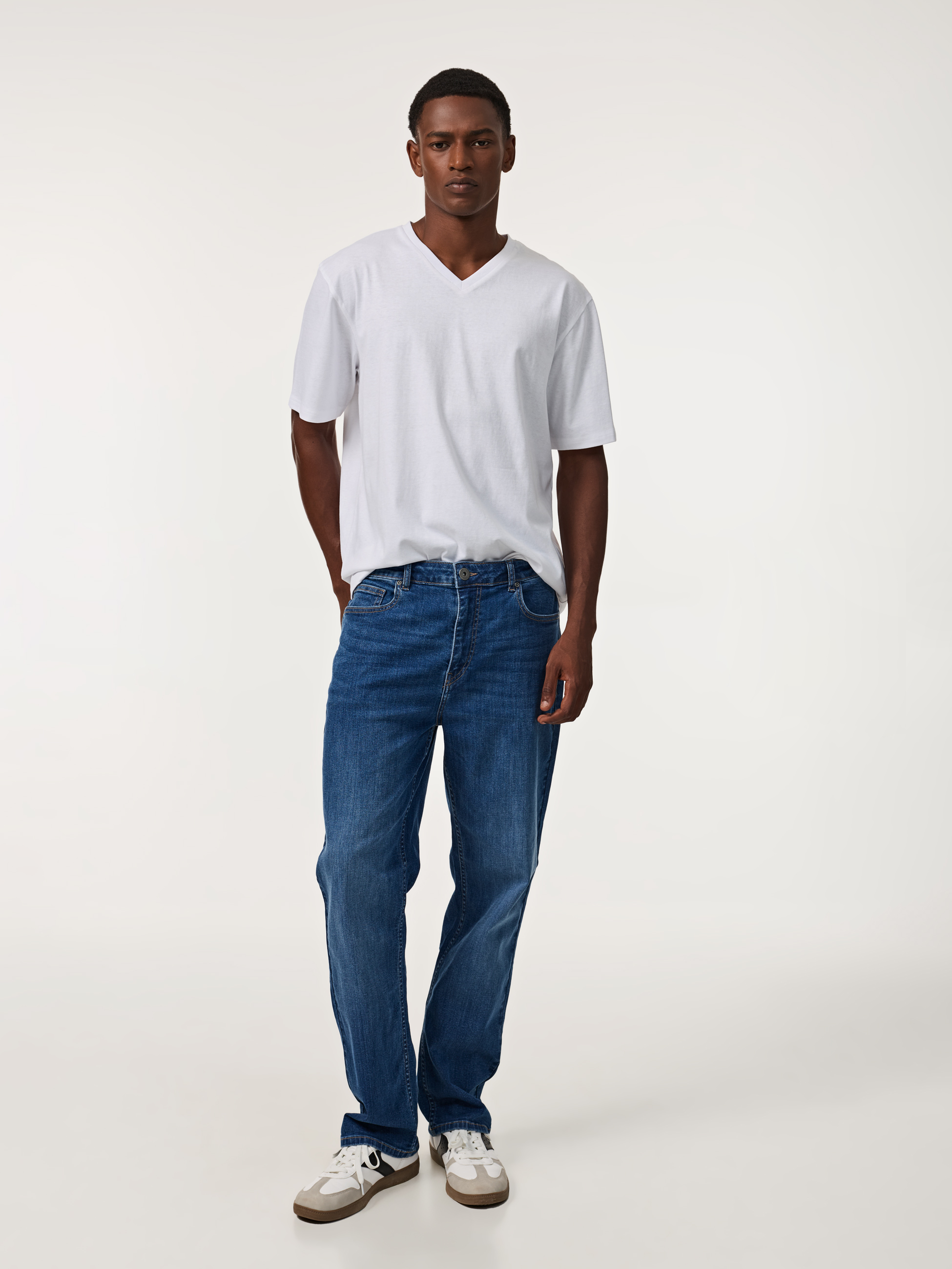 Calças de ganga straight