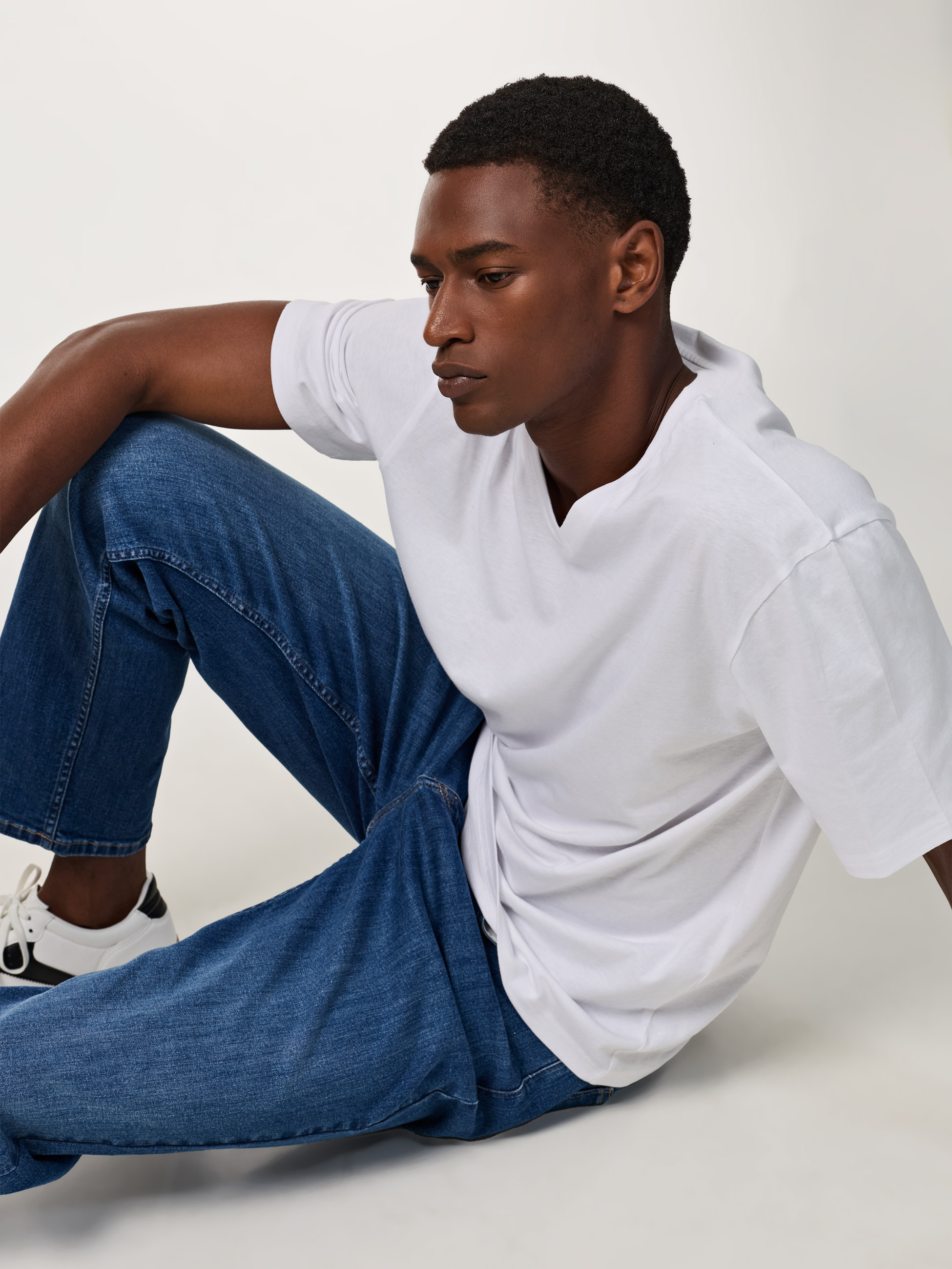 Calças de ganga straight