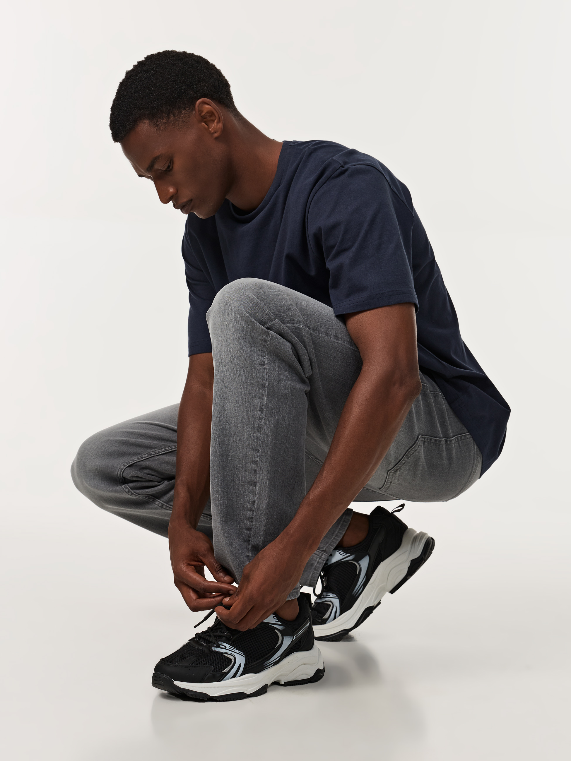 Calças de ganga straight