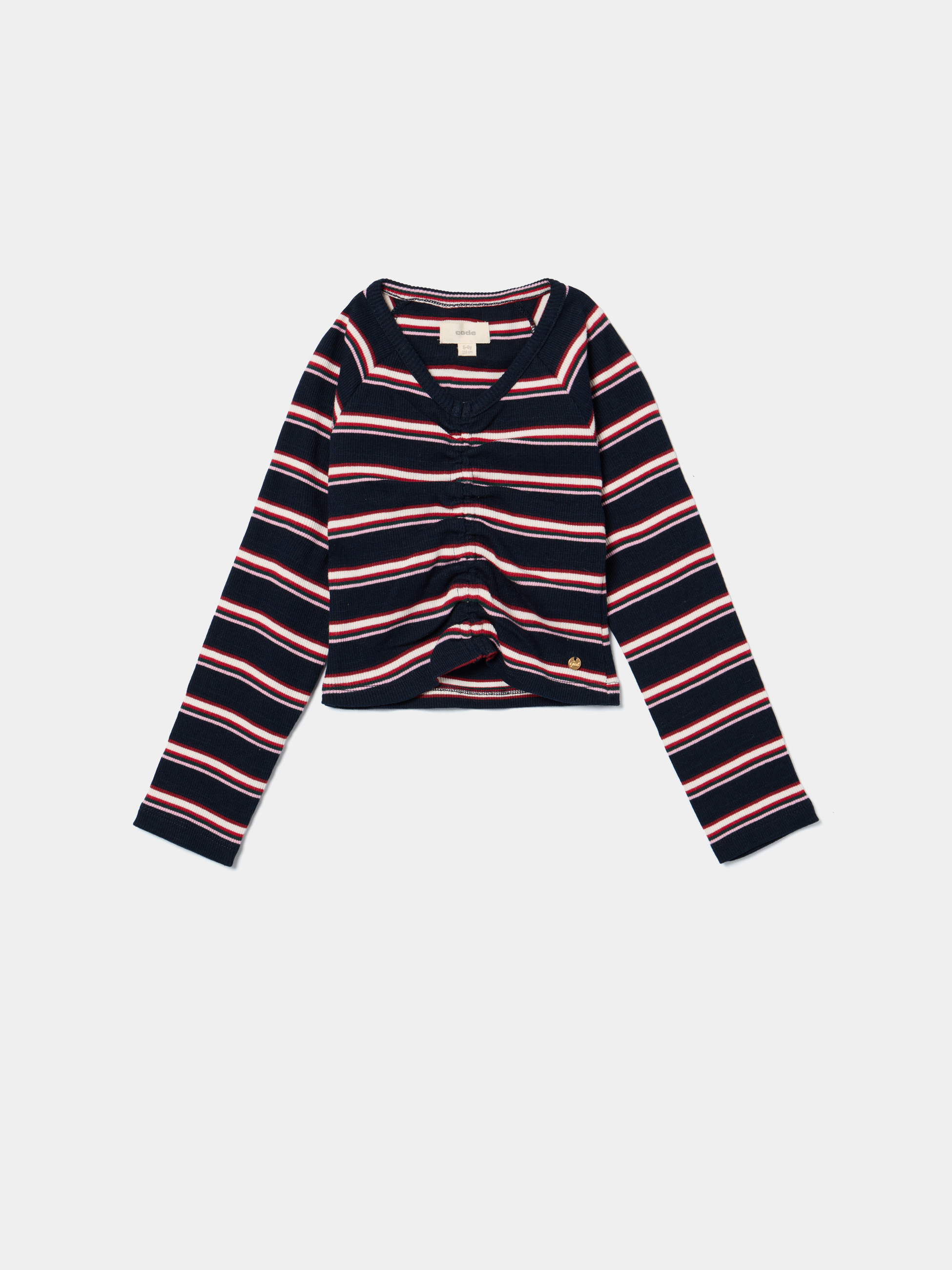 Camisola com riscas