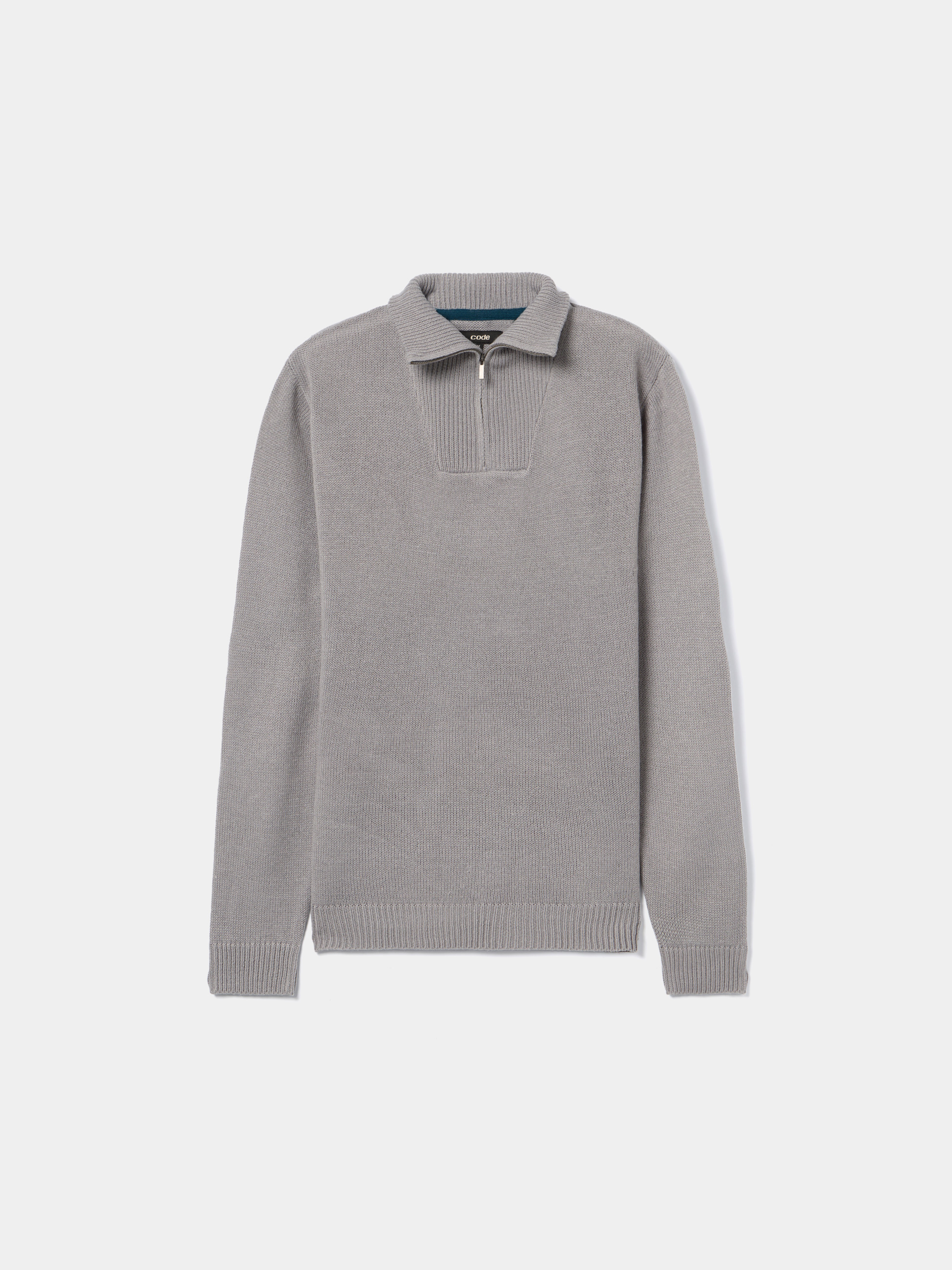 Camisola de malha com gola