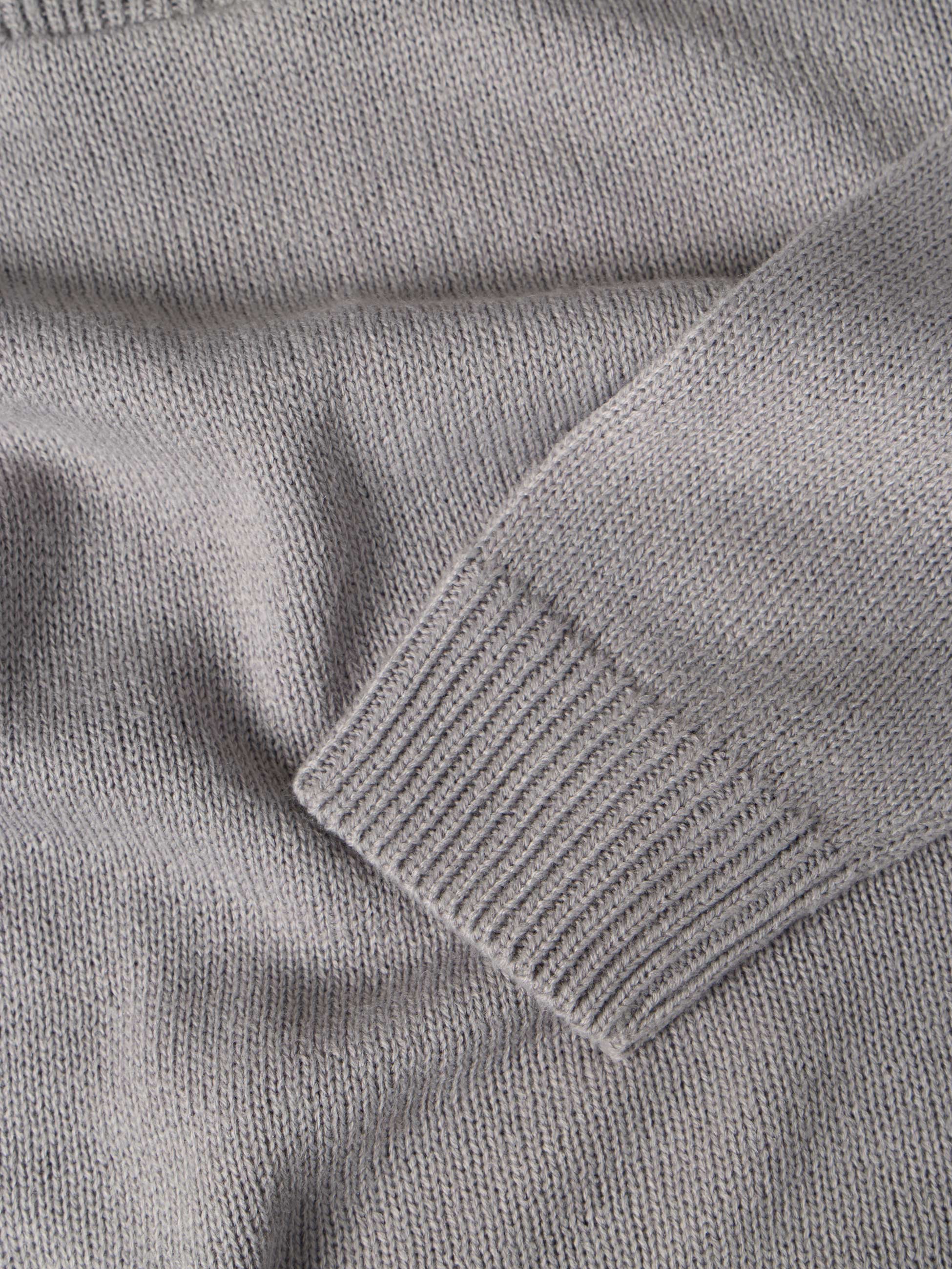 Camisola de malha com gola