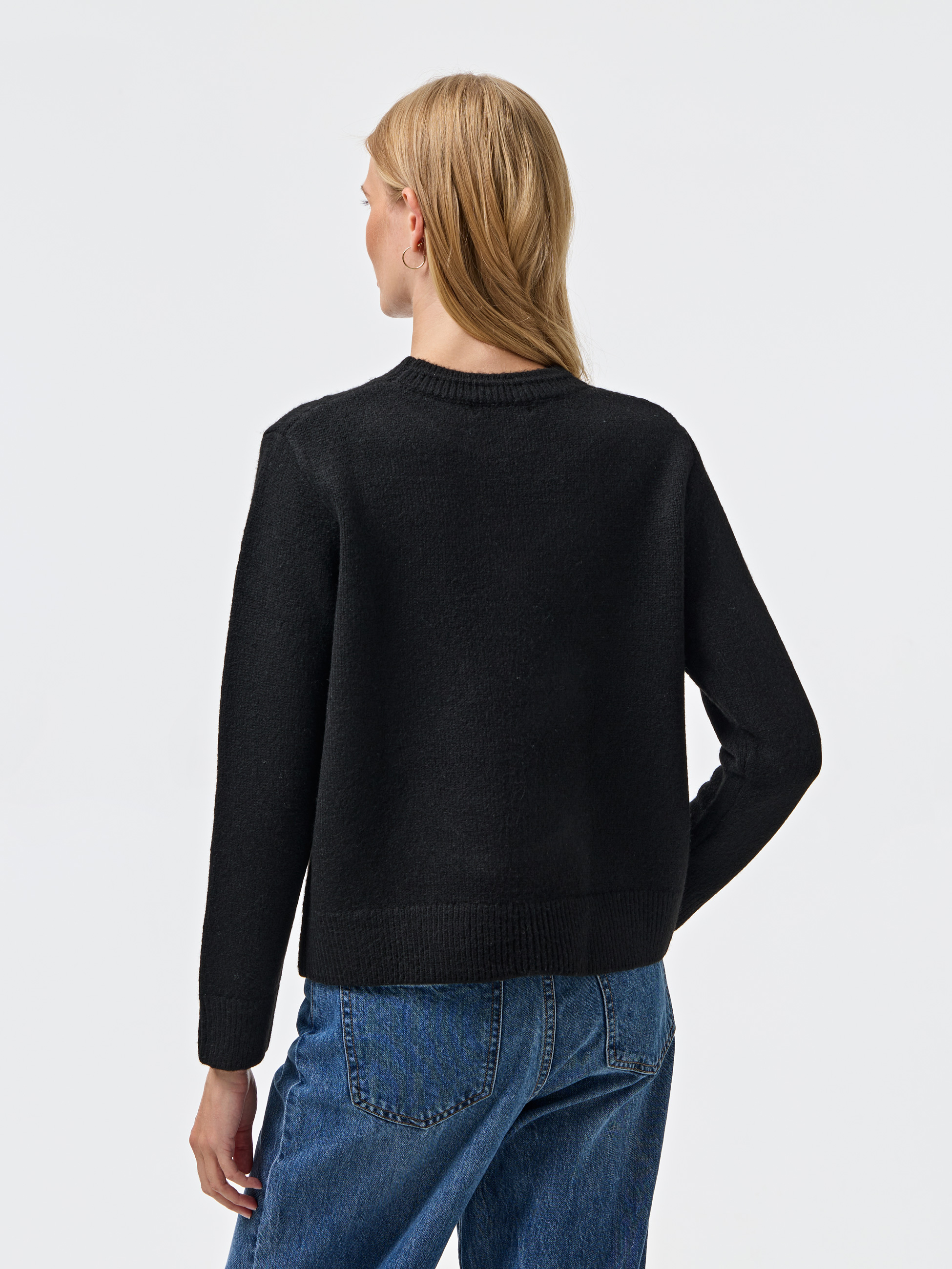 Camisola de malha com pérolas