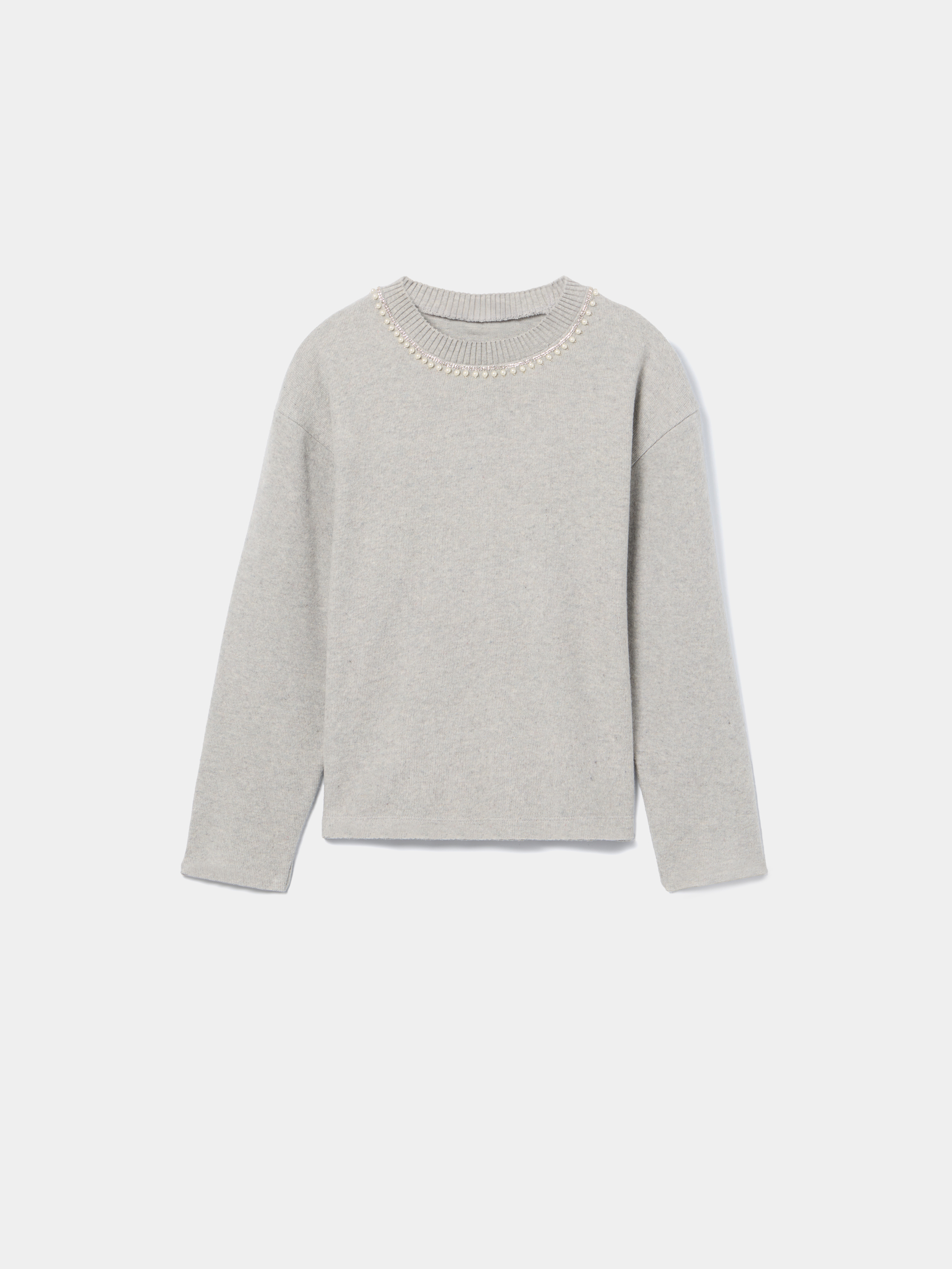 Camisola com apliques