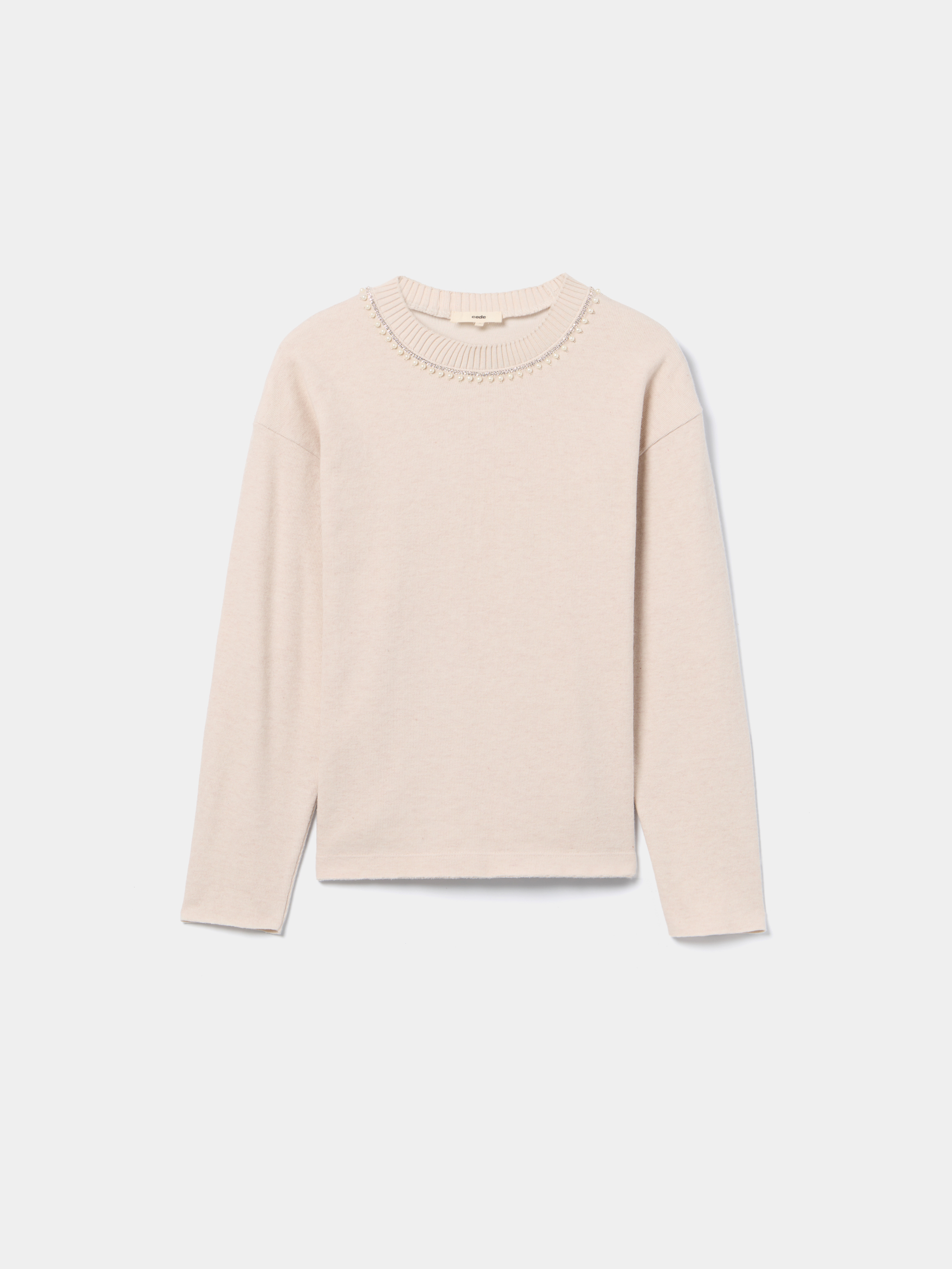 Camisola com apliques