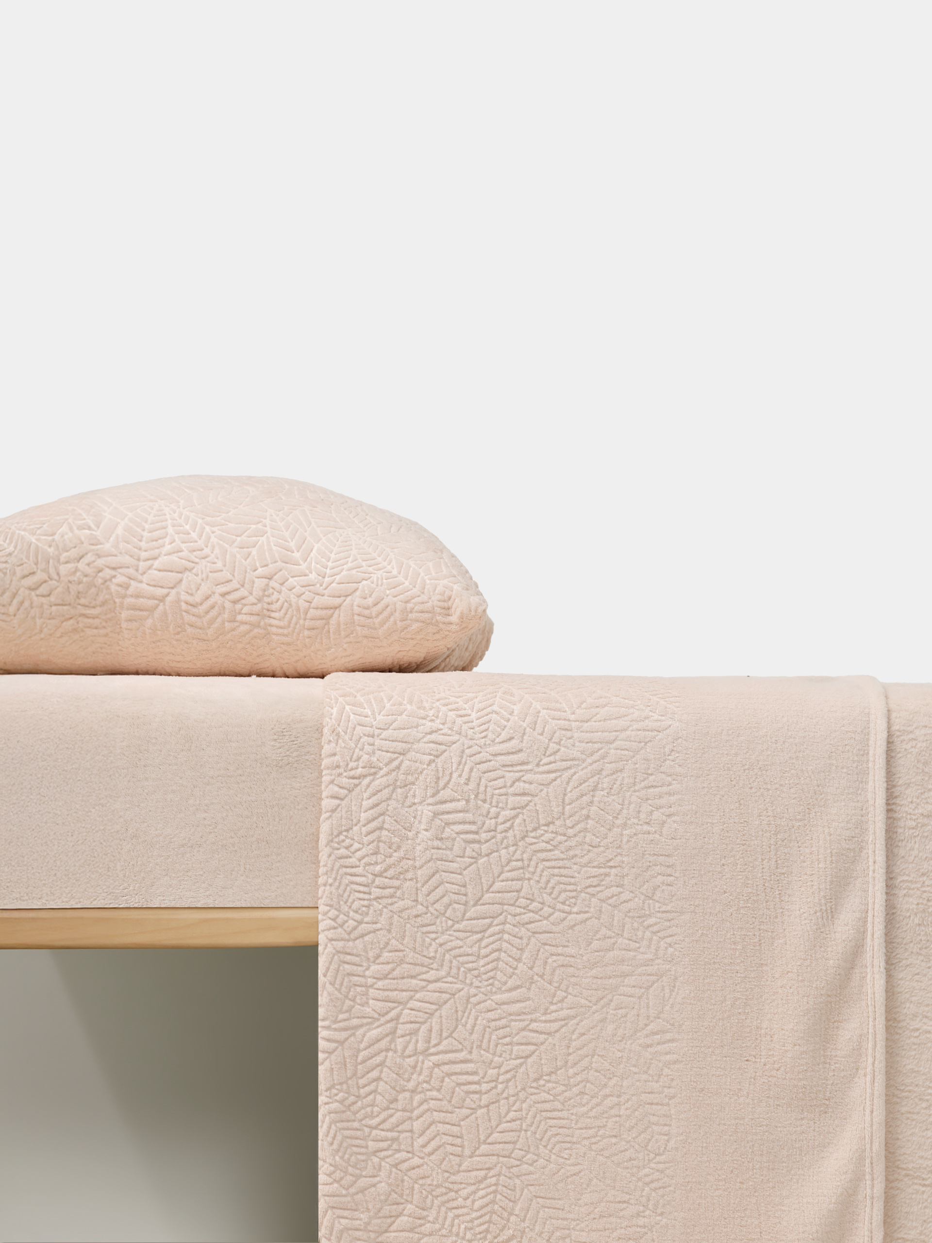 Jogo de lençóis de solteiro em coralina