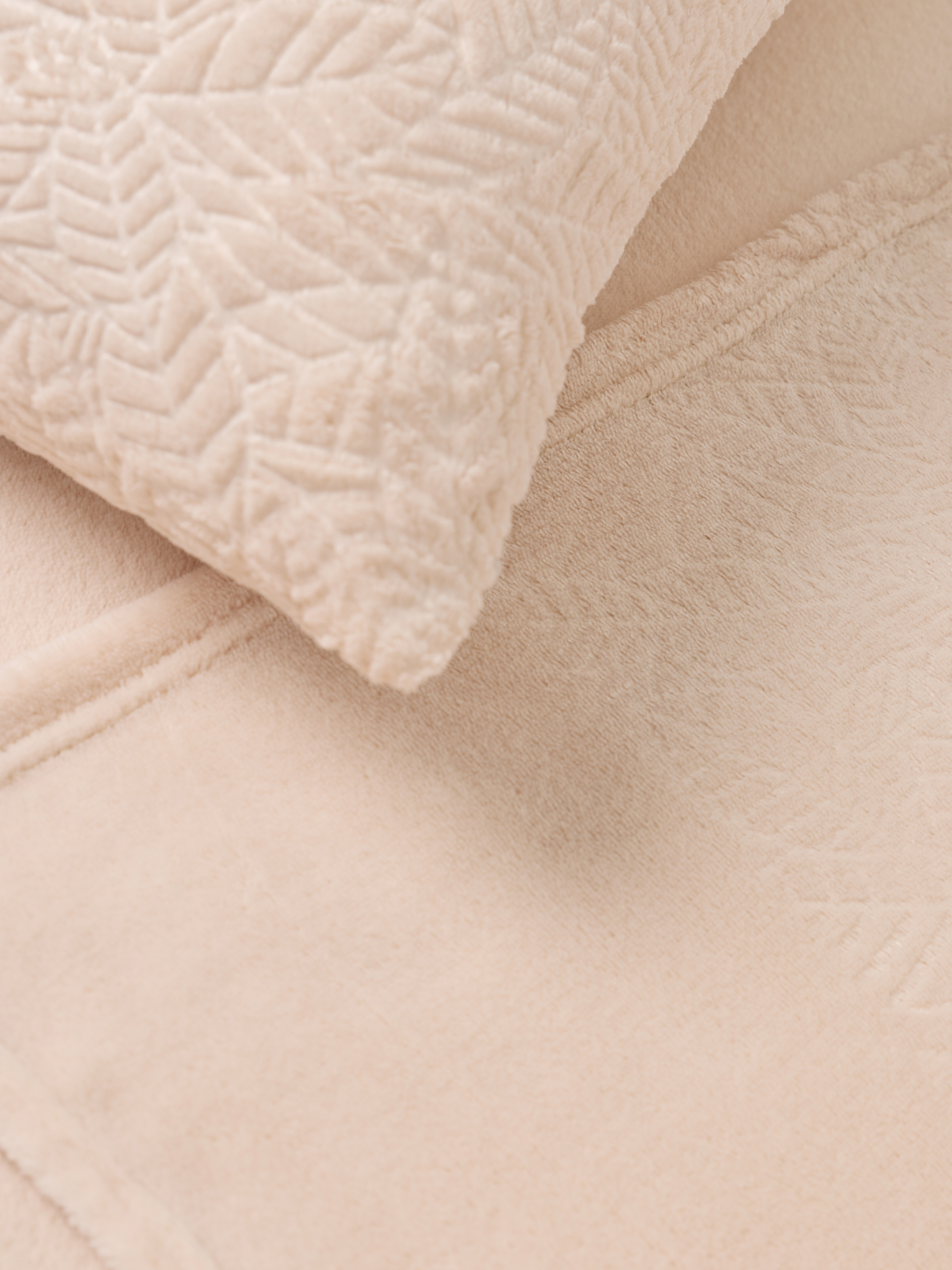 Jogo de lençóis de casal em coralina