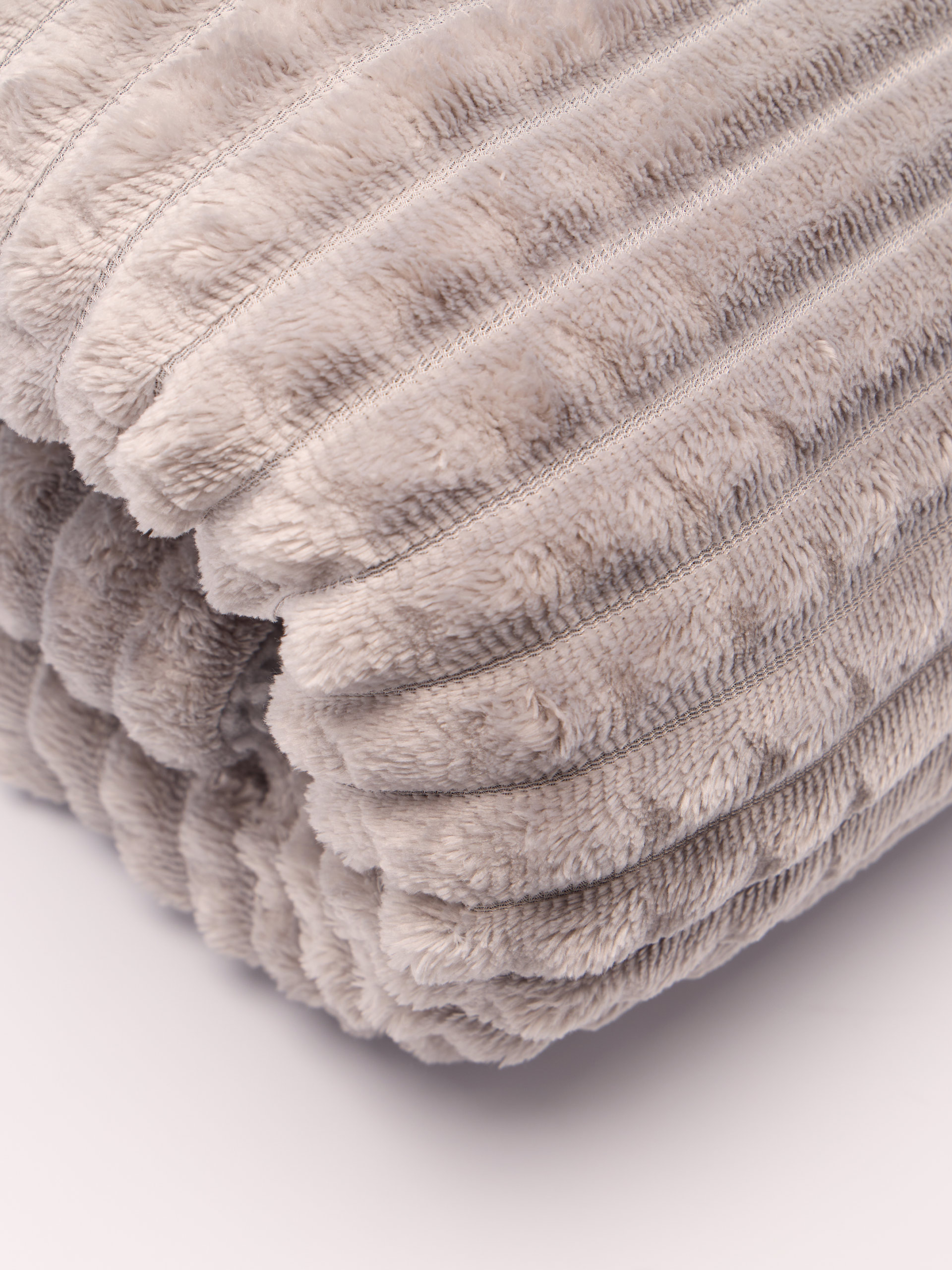 Manta jacquard com sherpa