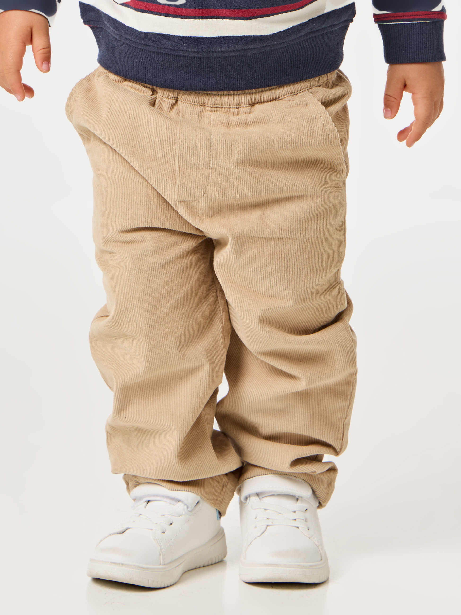 Calças de bombazine