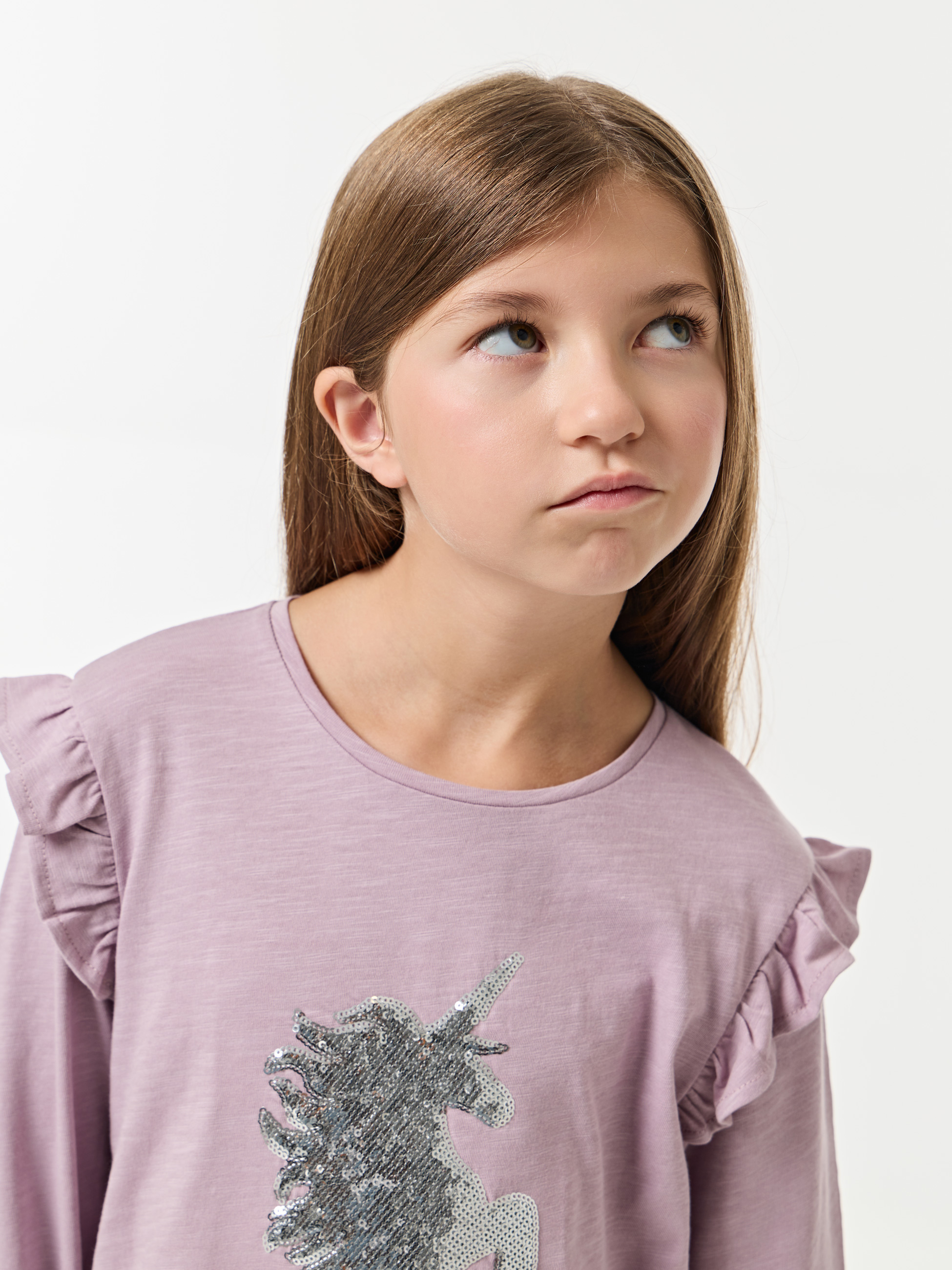 Camisola com lantejoulas