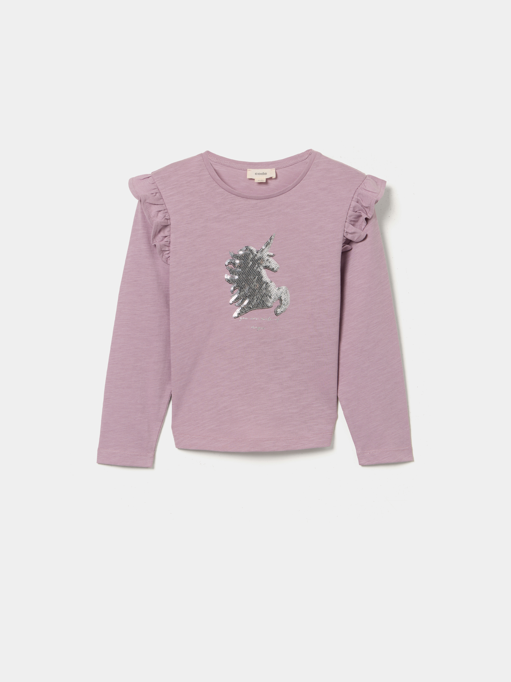 Camisola com lantejoulas