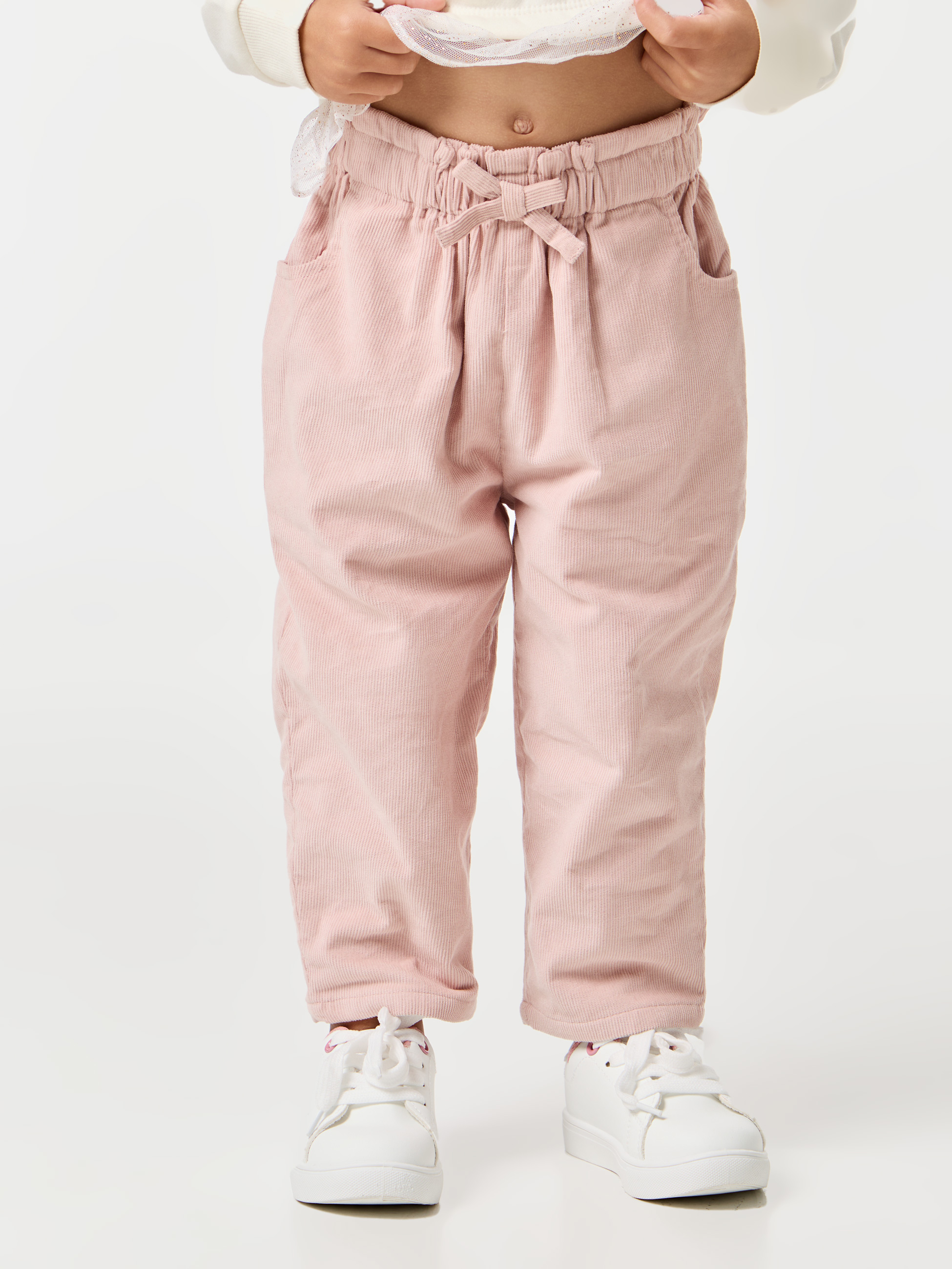 Calças de bombazine