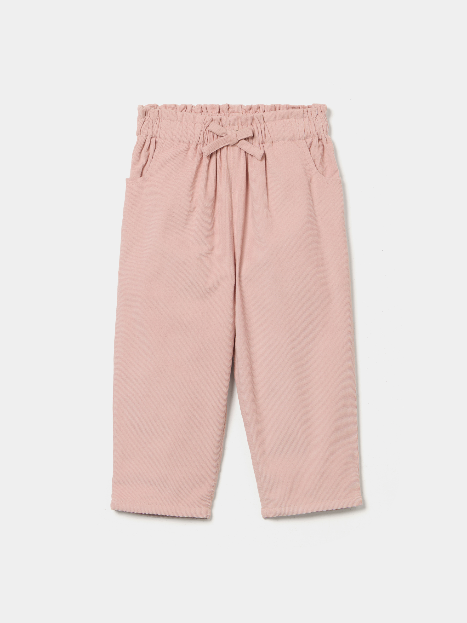 Calças de bombazine