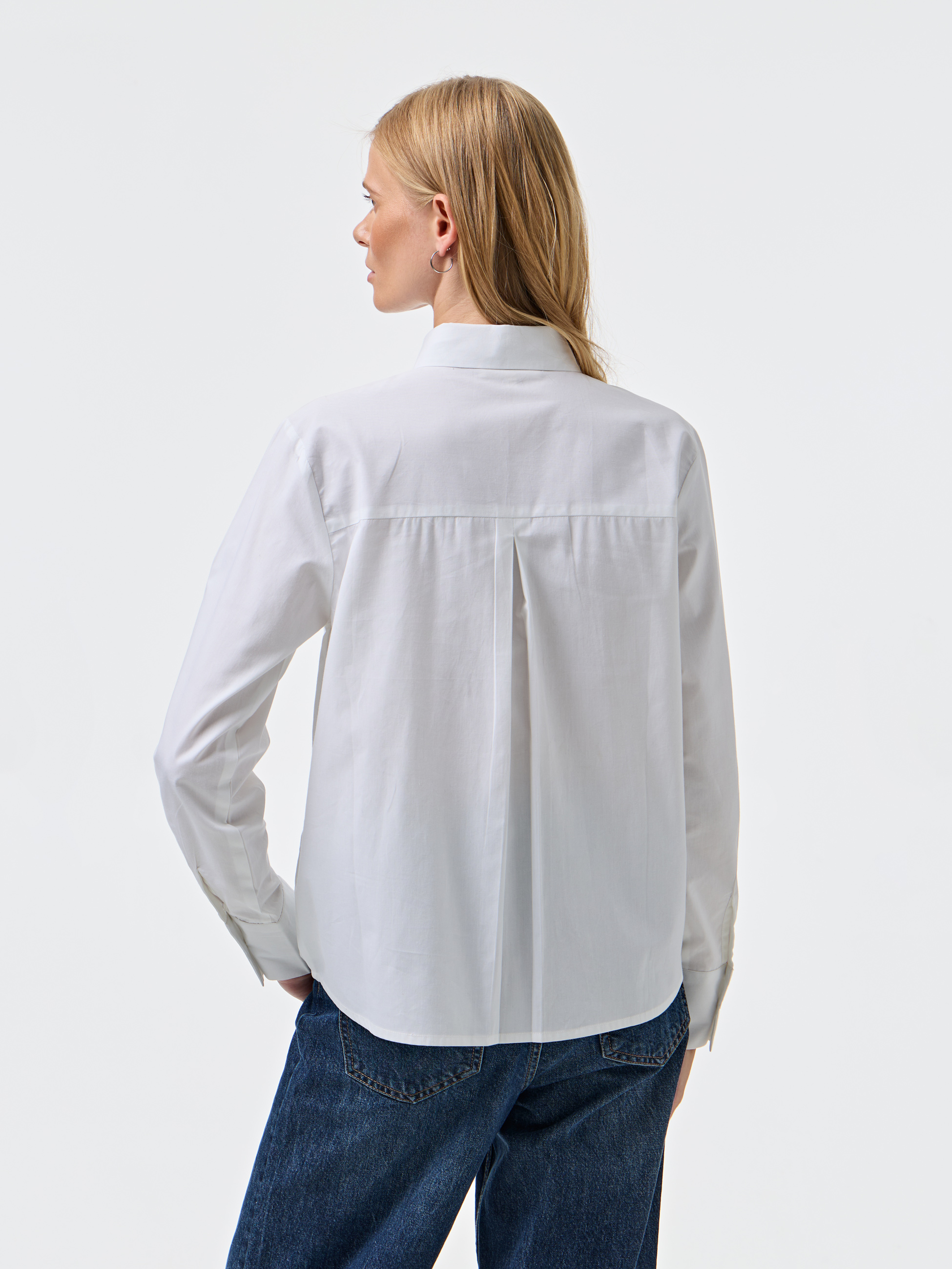 Camisa com franzidos