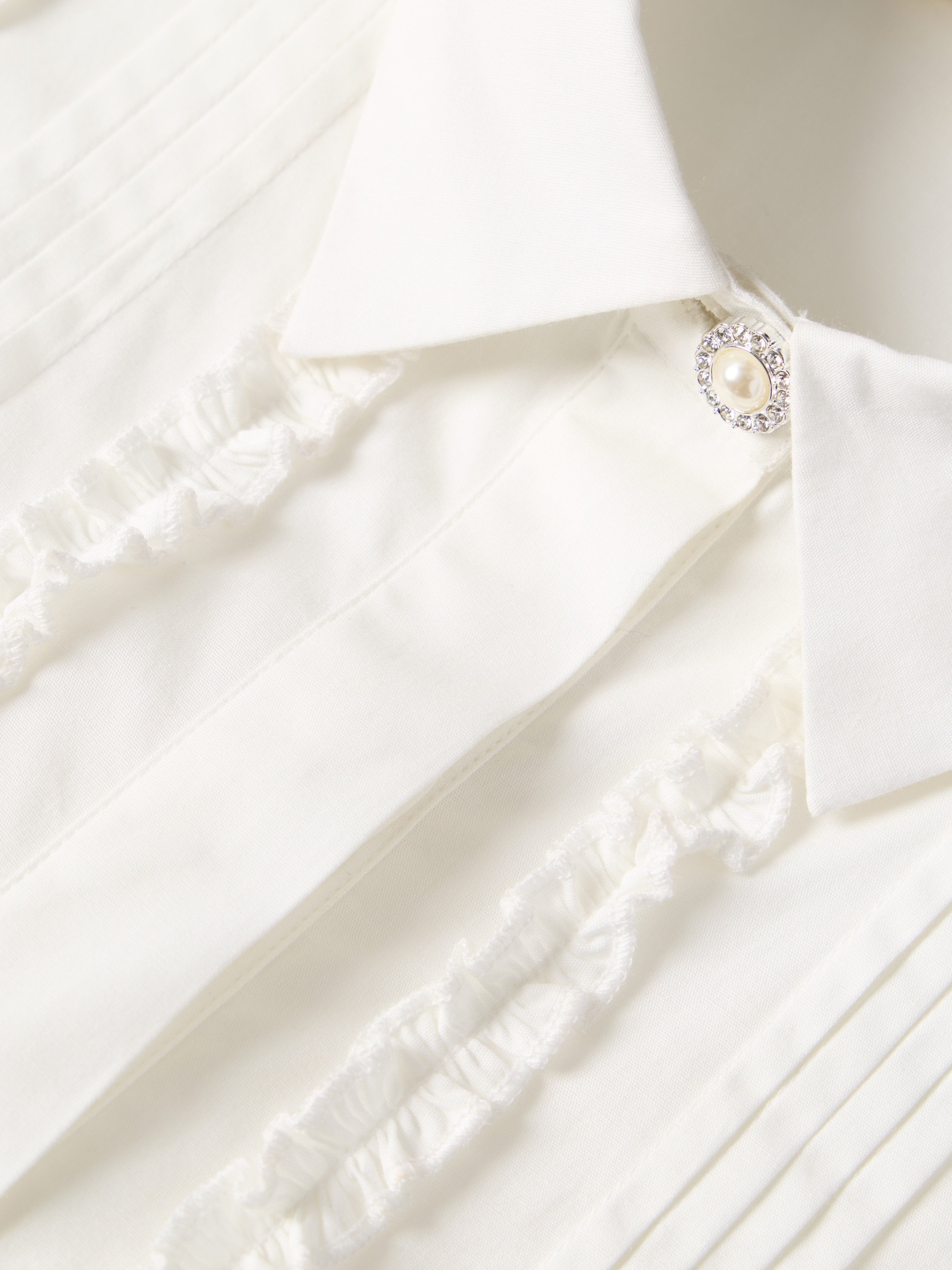 Camisa com franzidos